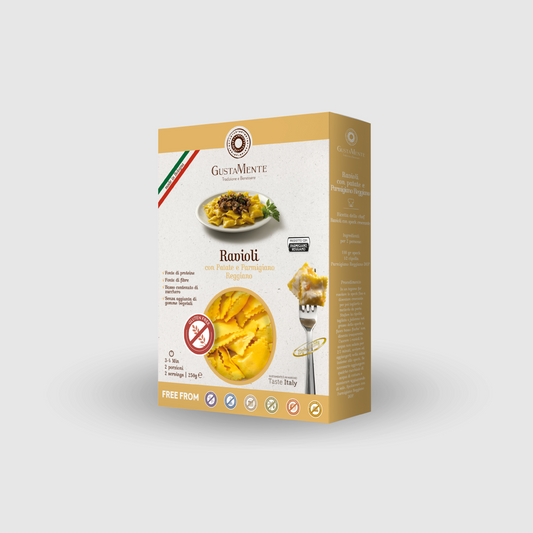 Ravioli con Patate e Parmigiano Senza Glutine