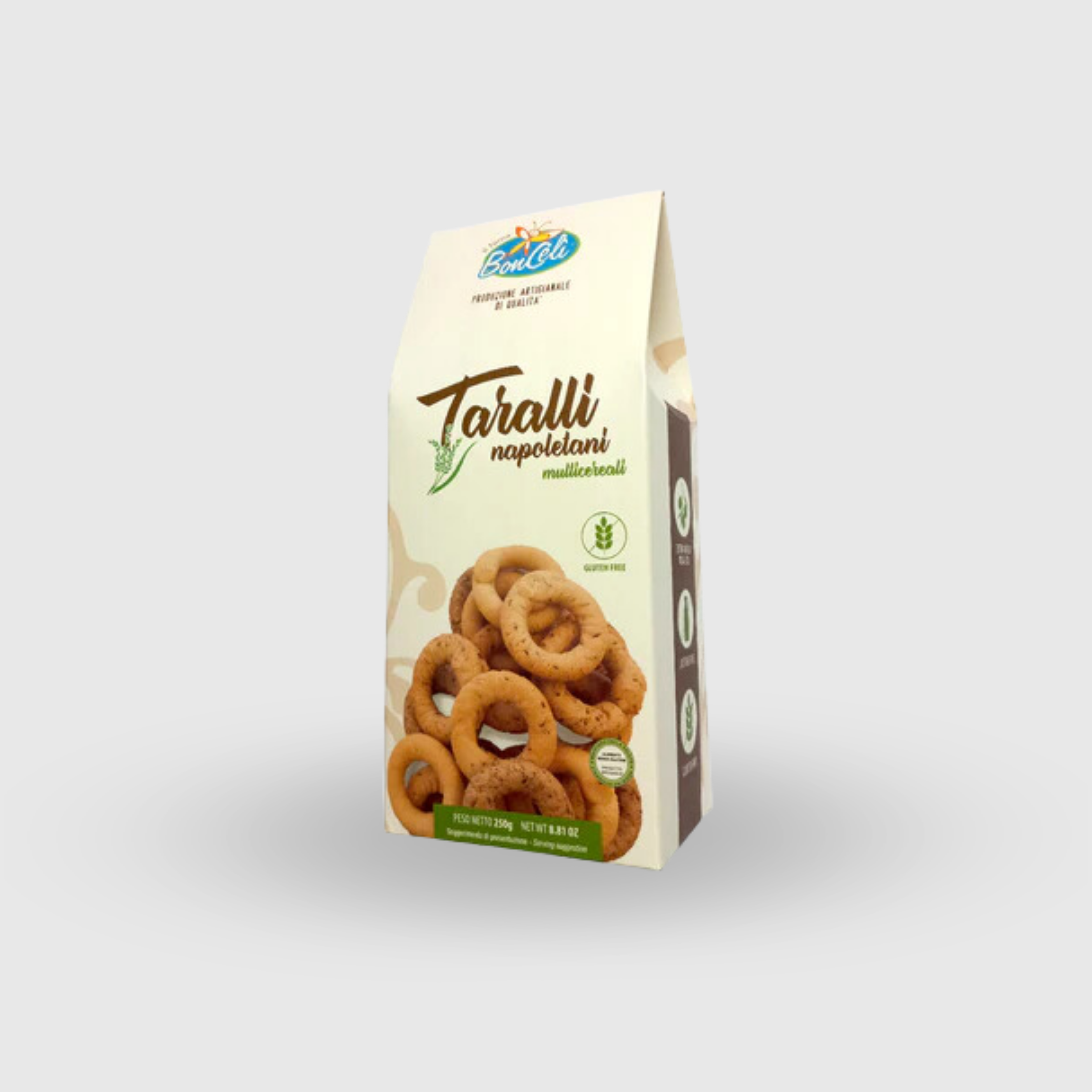 Taralli multigrains sans gluten 250 g 