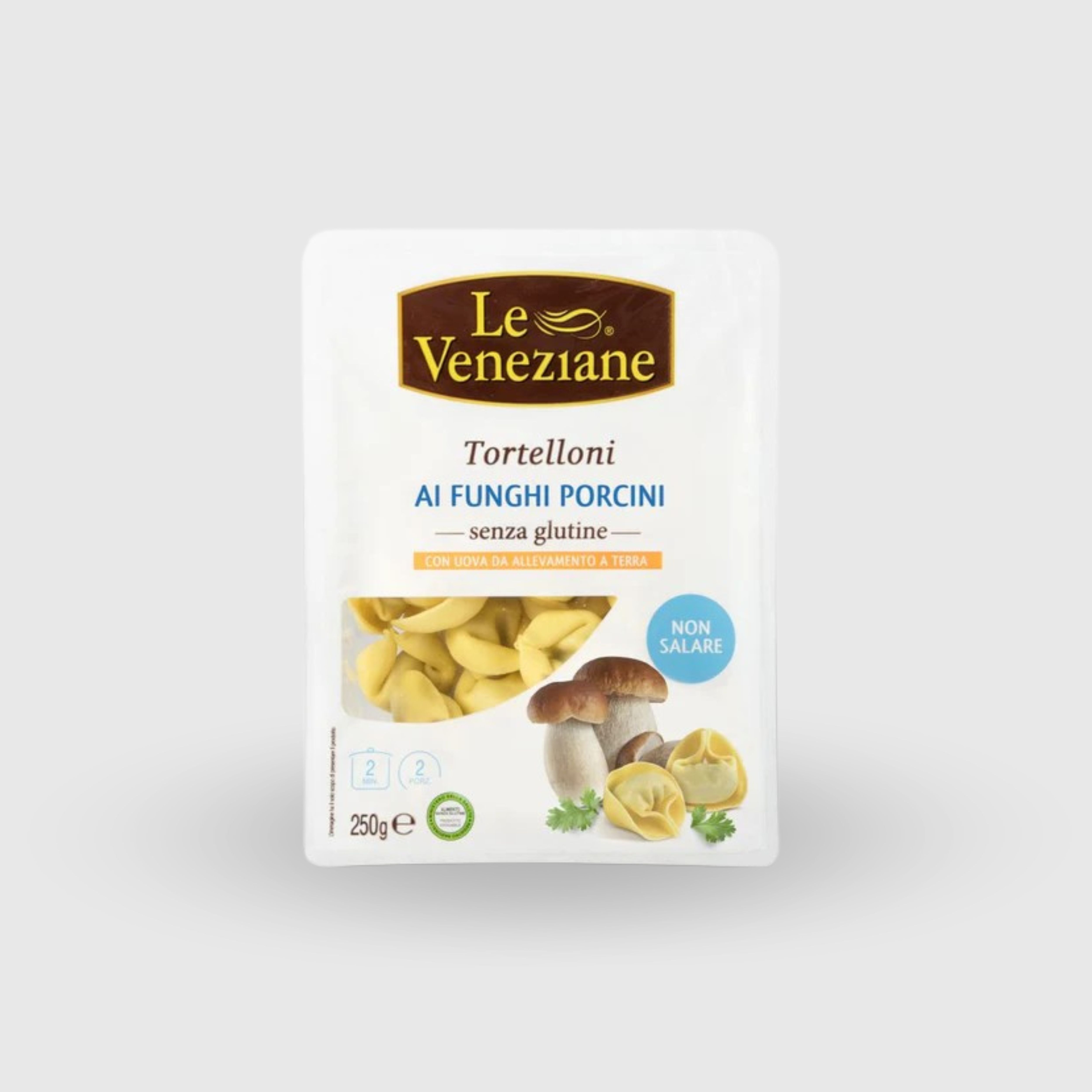 Tortelloni ai Funghi Porcini Senza Glutine Le Veneziane 250g