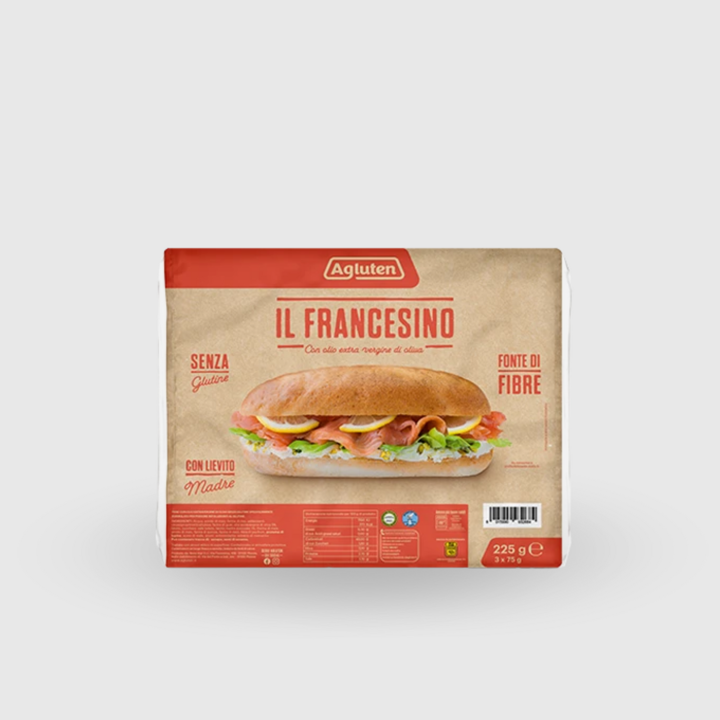 Il Francesino Agluten Gluten-Free and Lactose-Free 225g