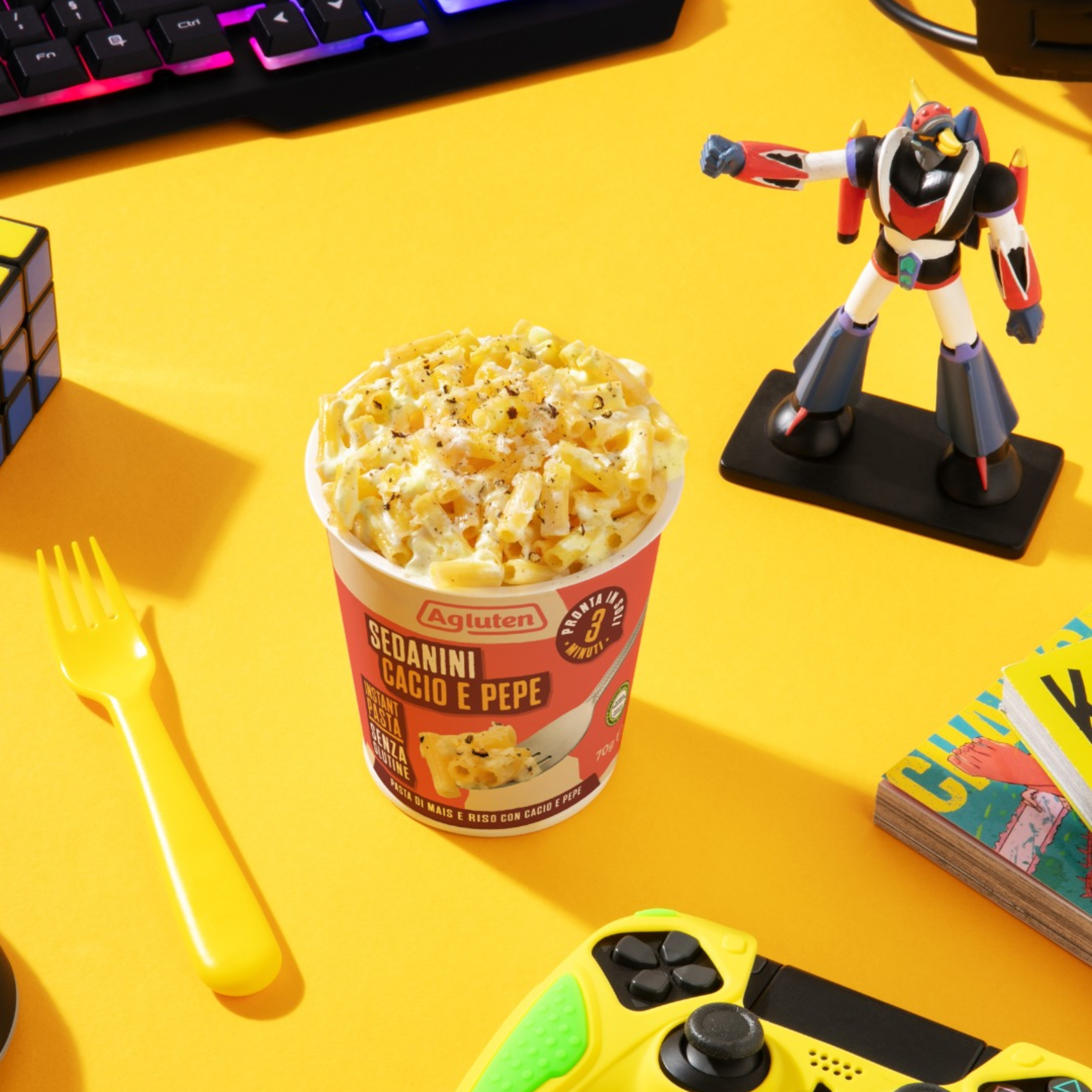 Sedanini Cacio e Pepe Fertiggericht Agluten Glutenfrei