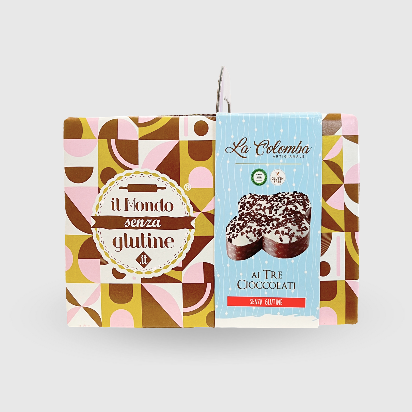 Three Chocolate Artisan Colomba Gluten Free 500g