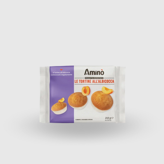 Tortine all'Albicocca Ipoproteiche e Senza Glutine 210g