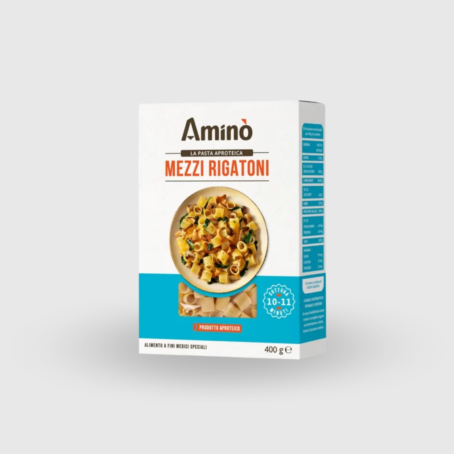 Mezzi Rigatoni Aproteici e Senza Glutine Aminò 400g
