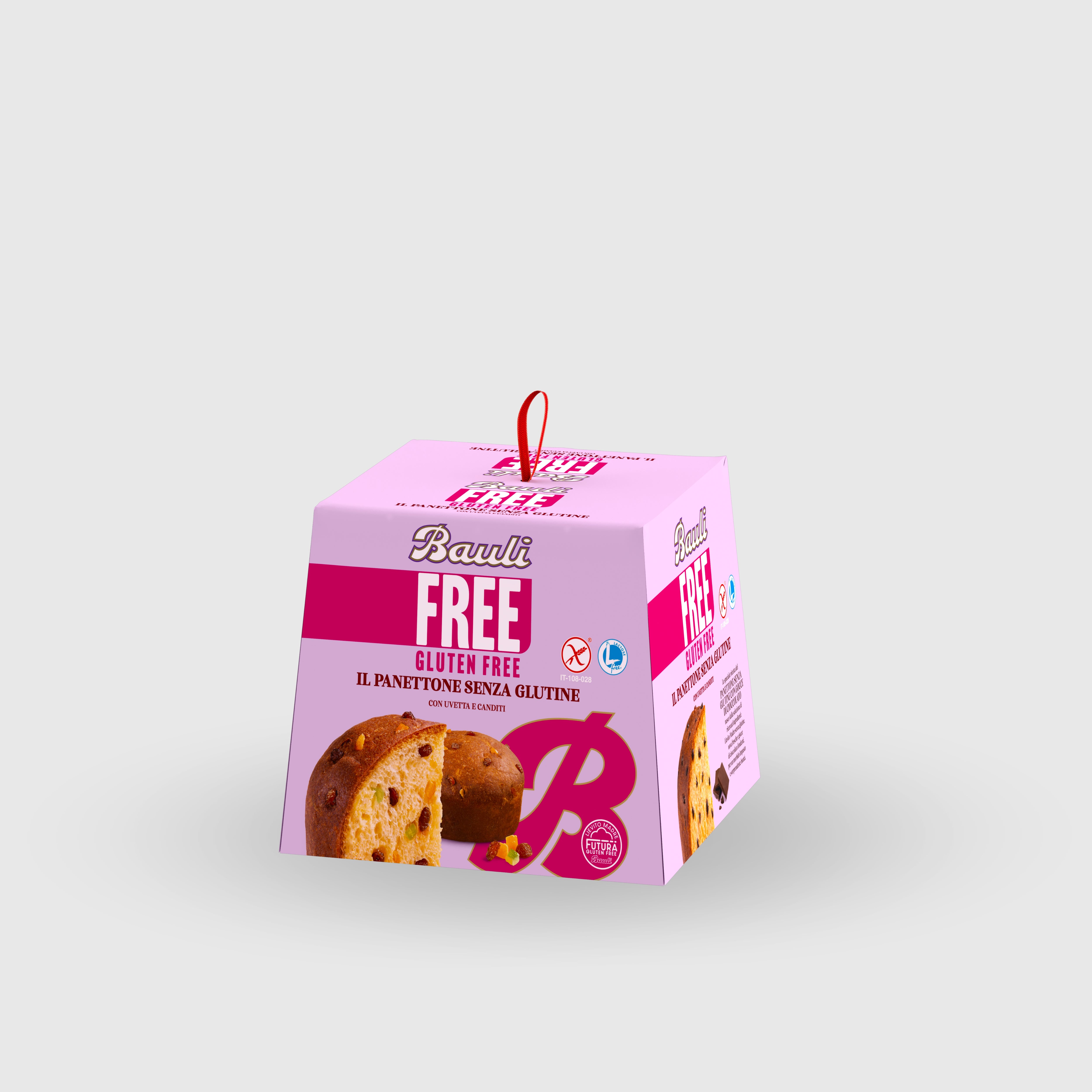Bauli Classic Panettone Gluten-Free and Lactose-Free 400g