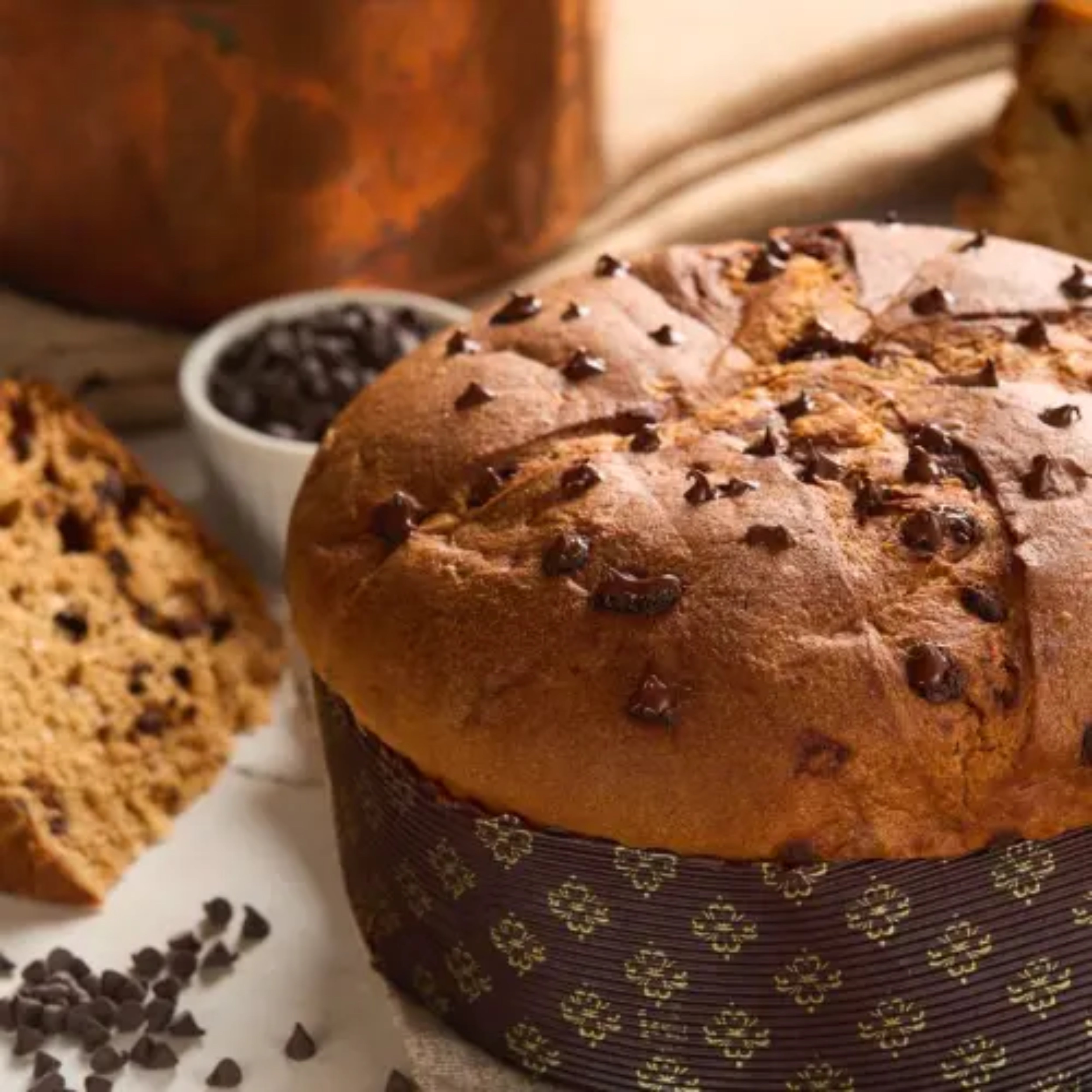 Bauli Gluten-Free and Lactose-Free Panettone with Chocolate Chips 400g