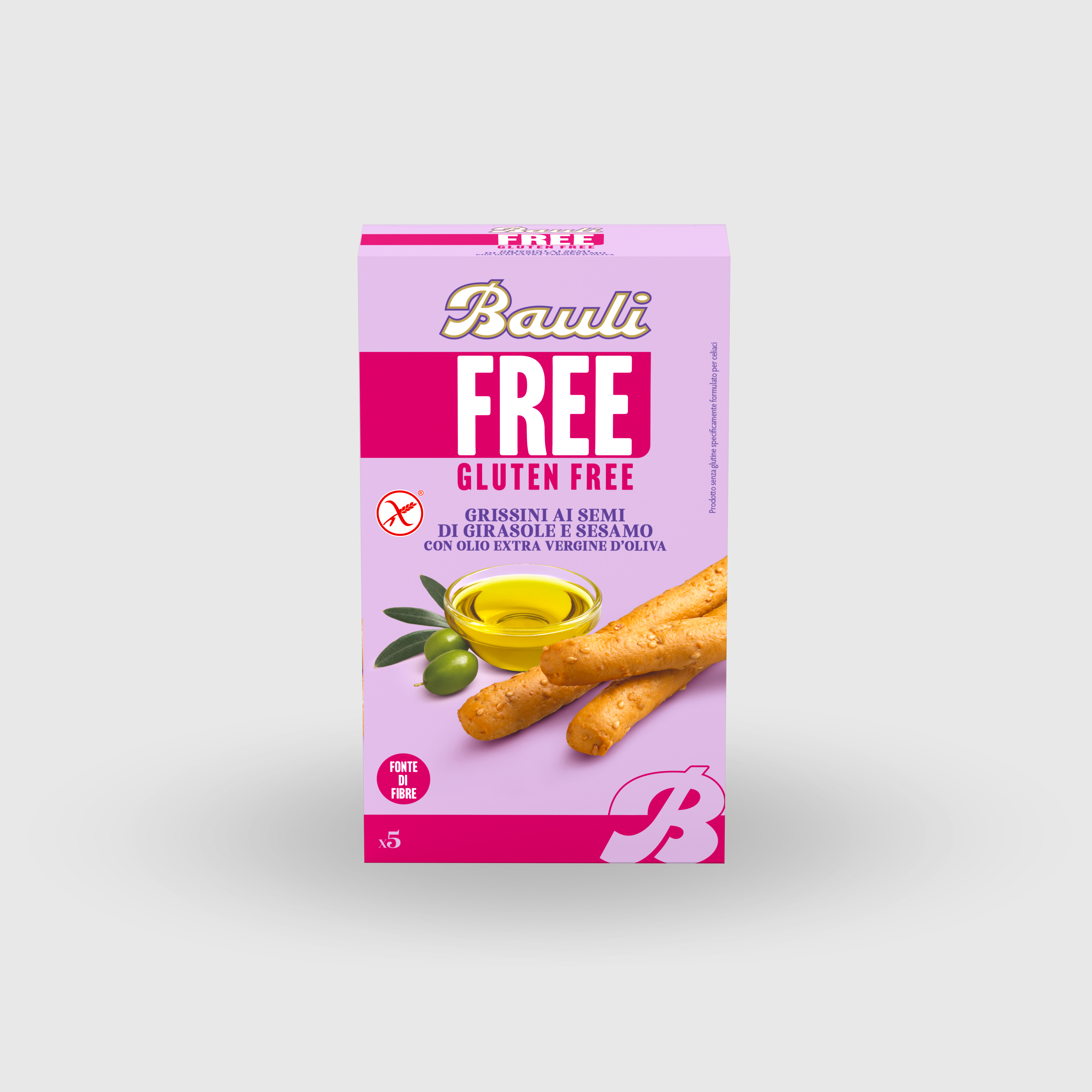 Grissini ai Semi di Girasole e Sesamo Bauli Senza Glutine 100g