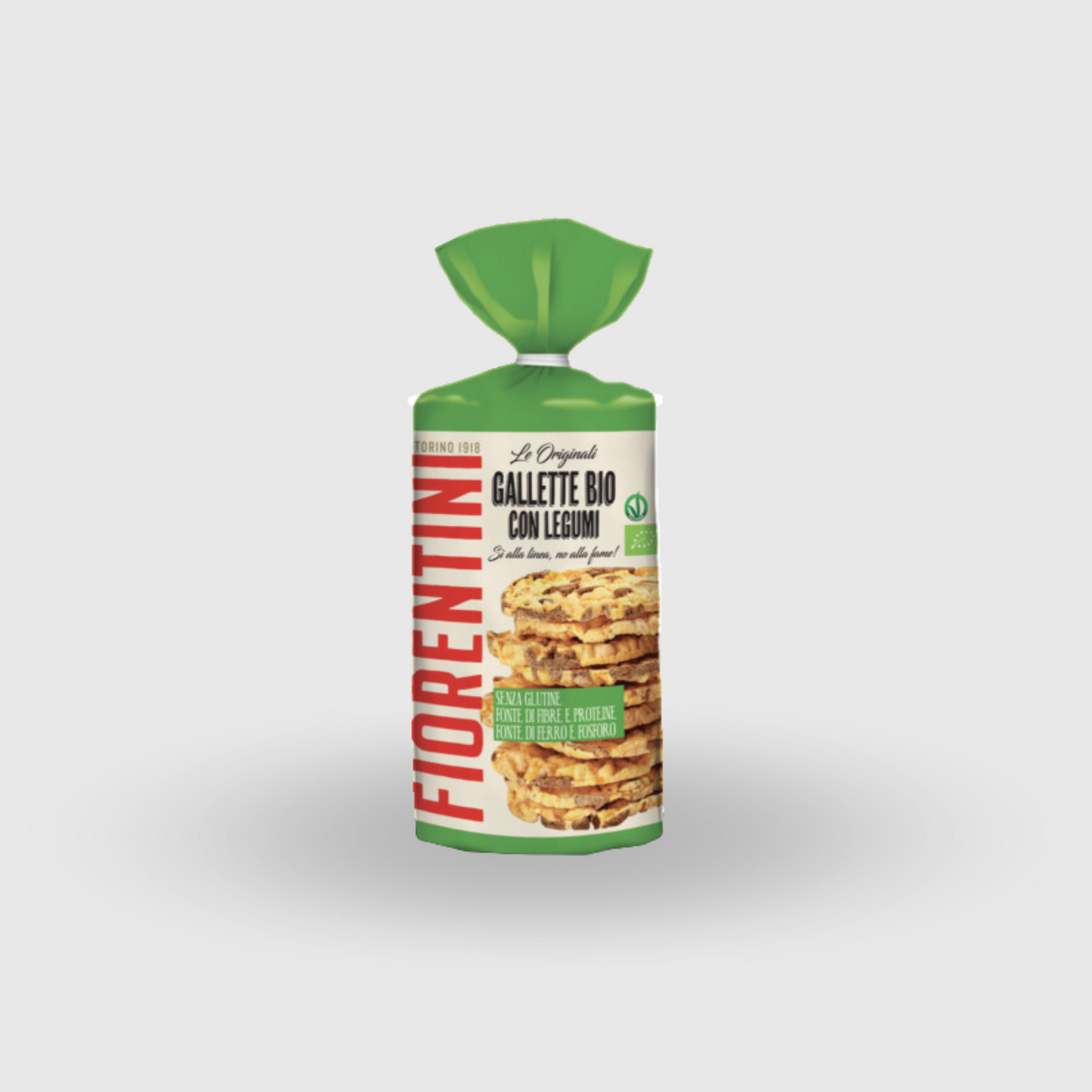 Organic Corn Grits with Legumes 120g Gluten Free