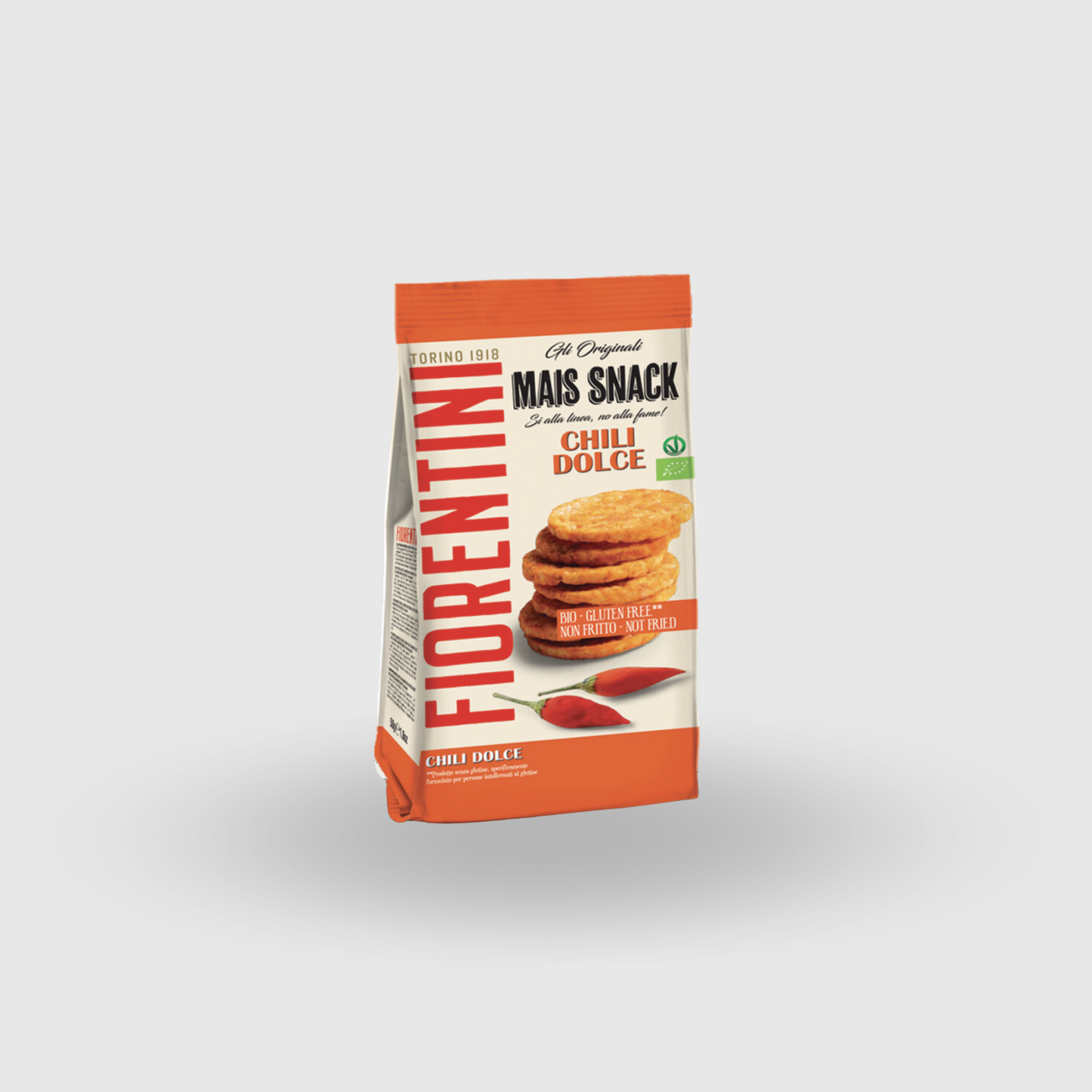 Bio Corn Snack Mini Sweet Chili Gallette 50g Gluten Free