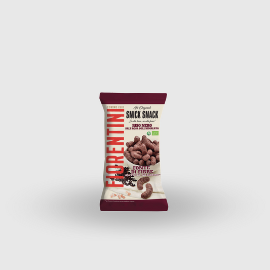 Snick Snack Bio Black Rice Cornets with Himalayan Pink Salt 45g Gluten Free