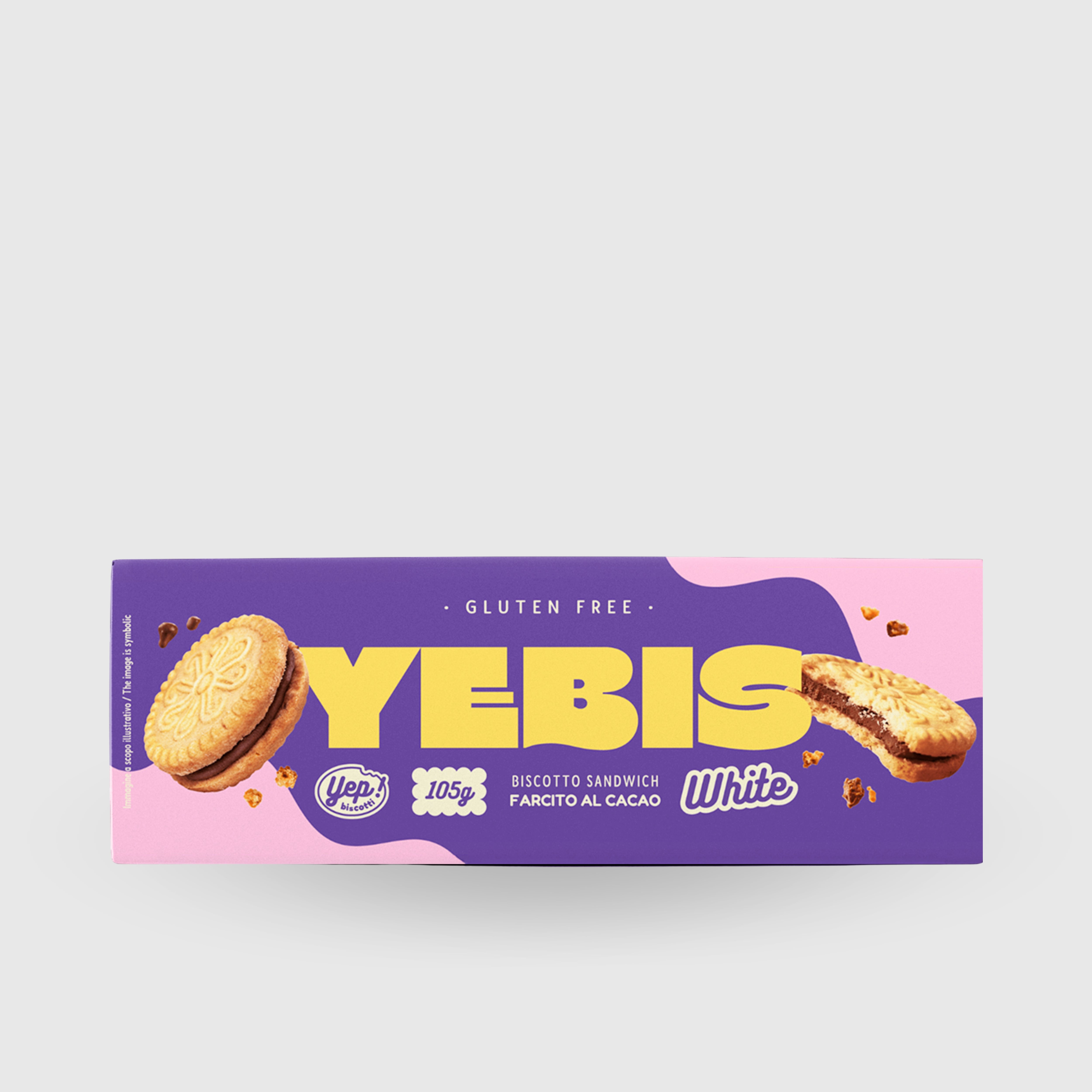Biscotti Yebis White Senza Glutine Vegani Yep! 105g