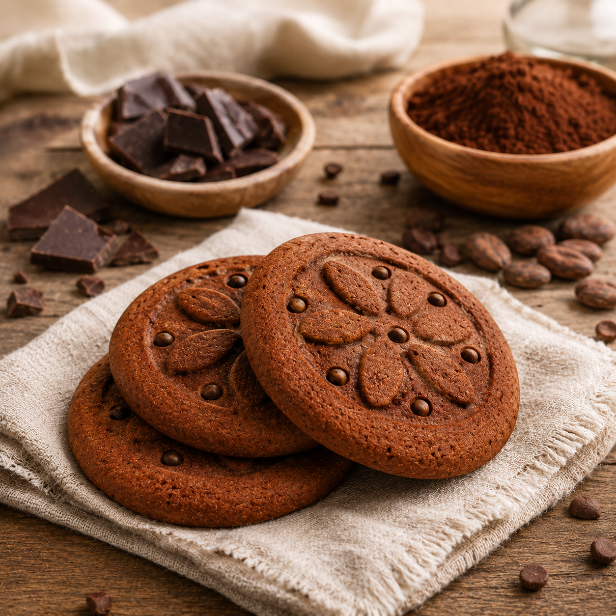 Gluten Free Cocoa and Chocolate Chip Cookies Crich 300g