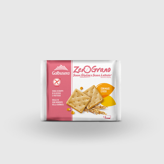 Galbusera Cracker Zerograno Gluten Free and Lactose Free 320g