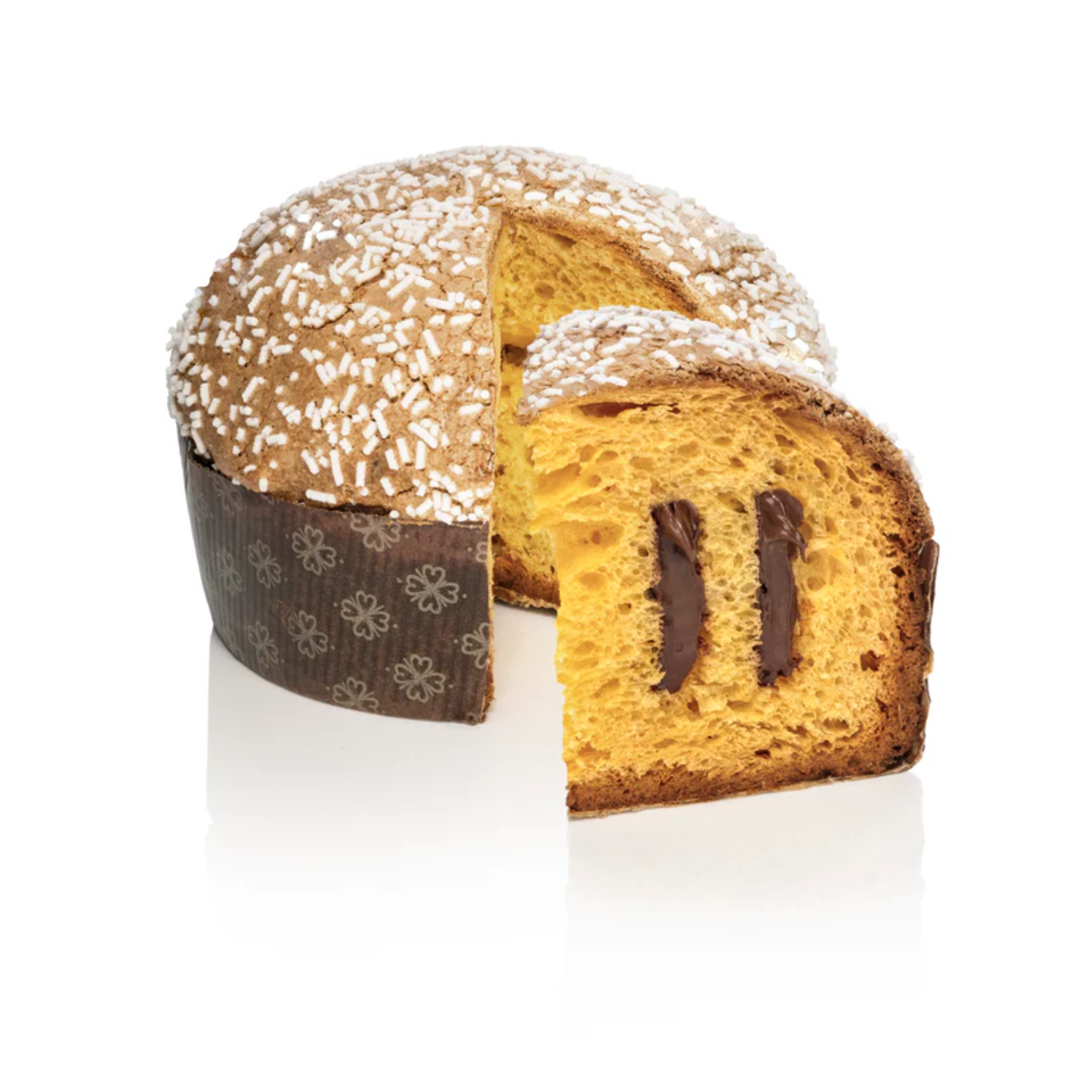 Artisan Panettone with Chocolate Chips, Gluten-Free and Lactose-Free, Pasticceria Cuneo, 500g