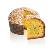 Artisan Panettone Filled with Pistachio Gluten Free Pastry Cuneo 600g