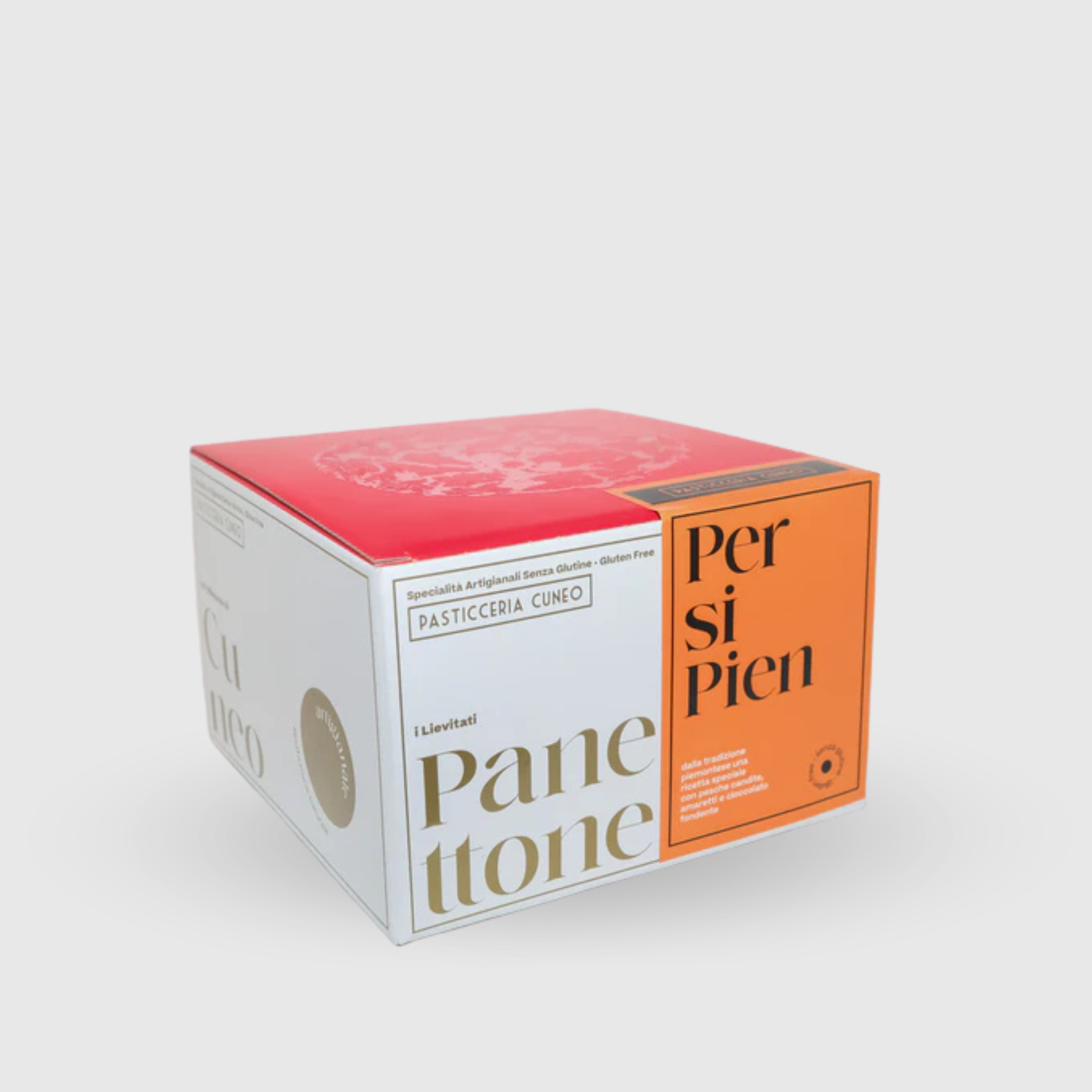 Persipien Artisan Panettone Gluten-Free and Lactose-Free Pasticceria Cuneo 500g