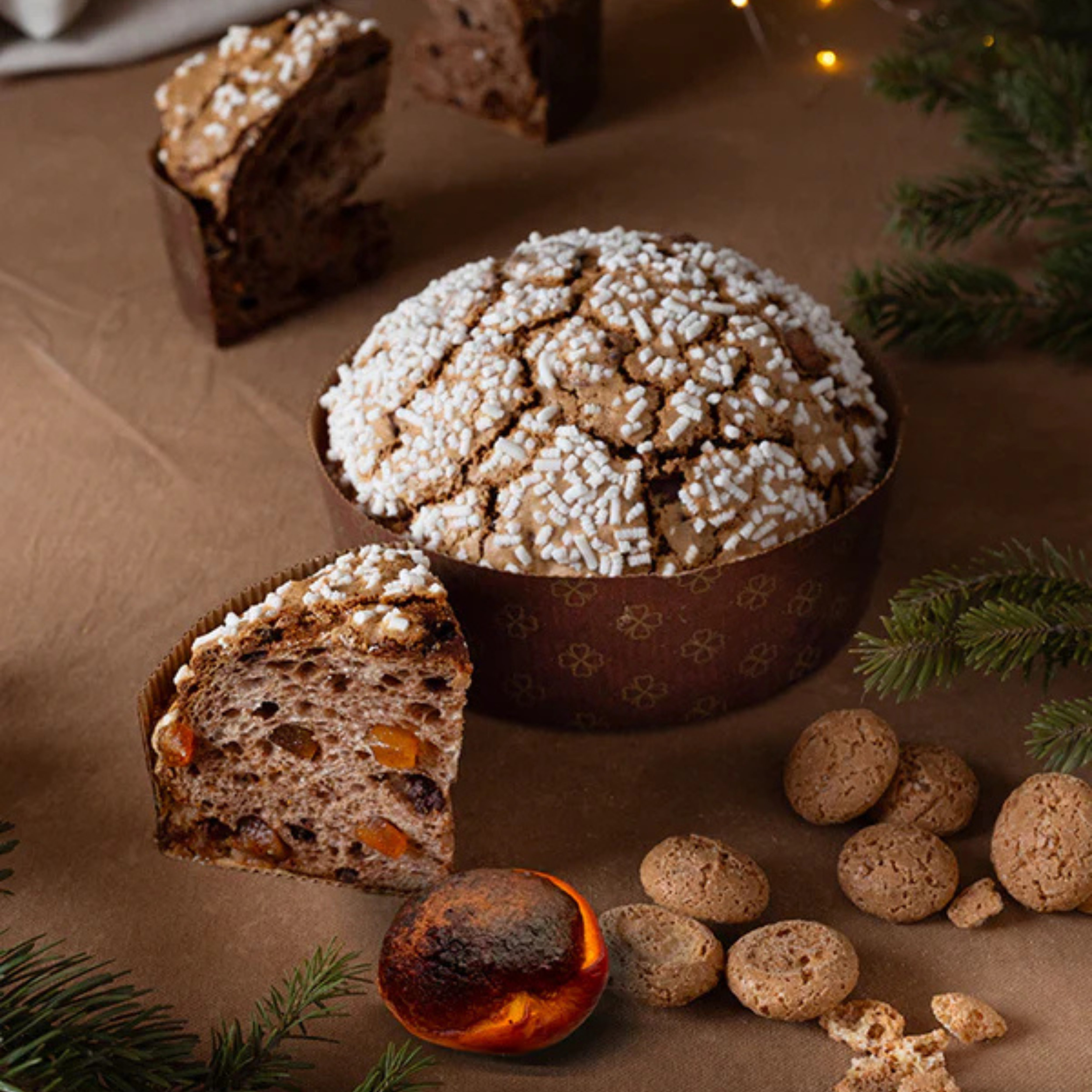 Persipien Artisan Panettone Gluten-Free and Lactose-Free Pasticceria Cuneo 500g