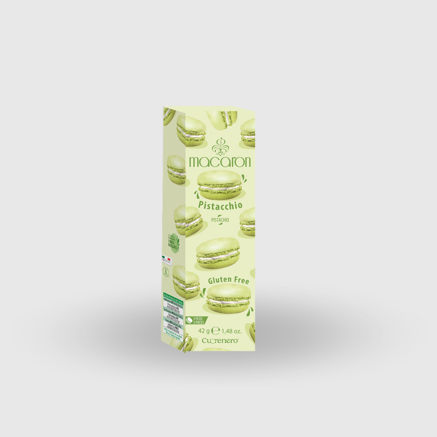 Cuorenero Gluten-Free Pistachio Macaron 42g