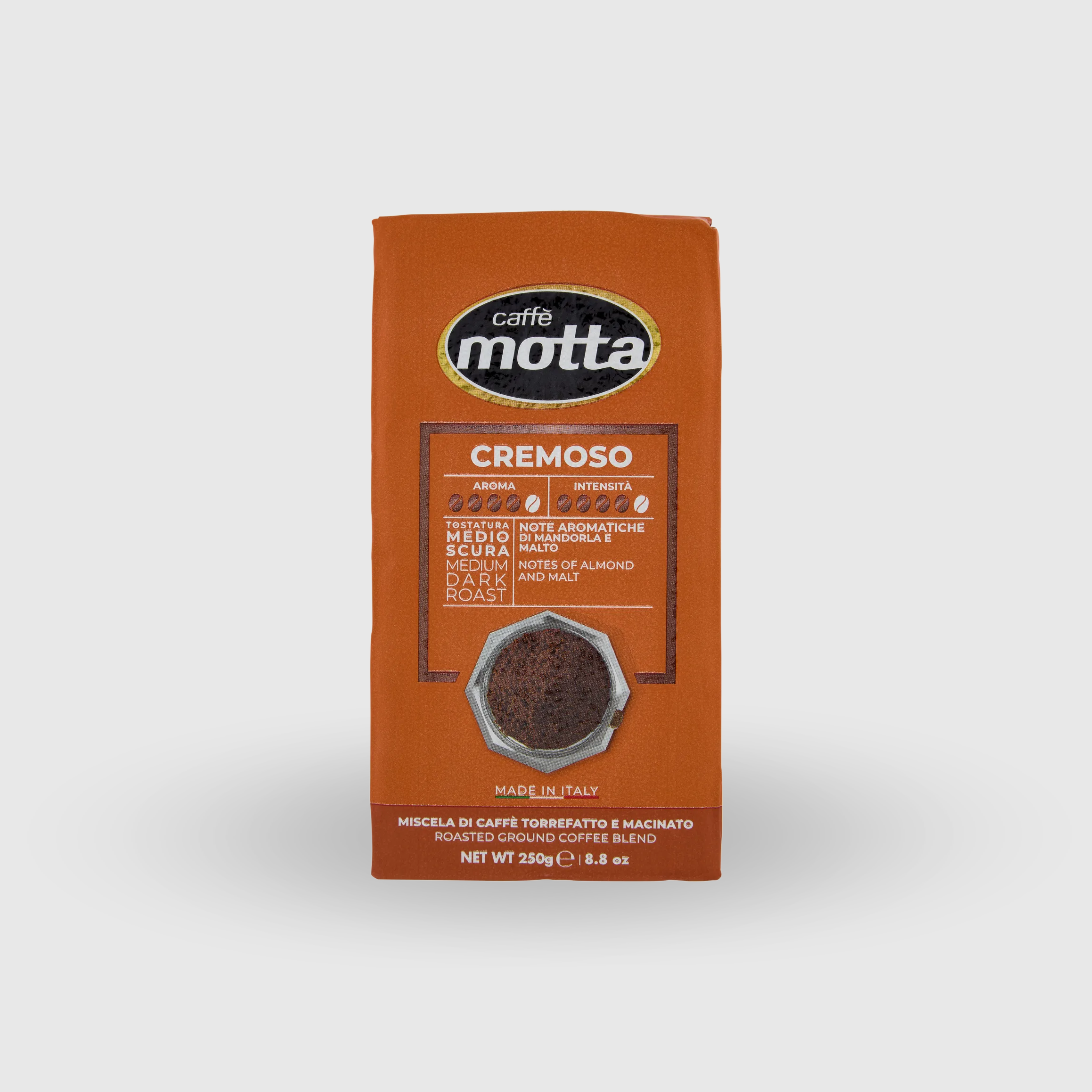 Miscela Caffè Cremoso Espresso Senza Glutine Motta 2x250g