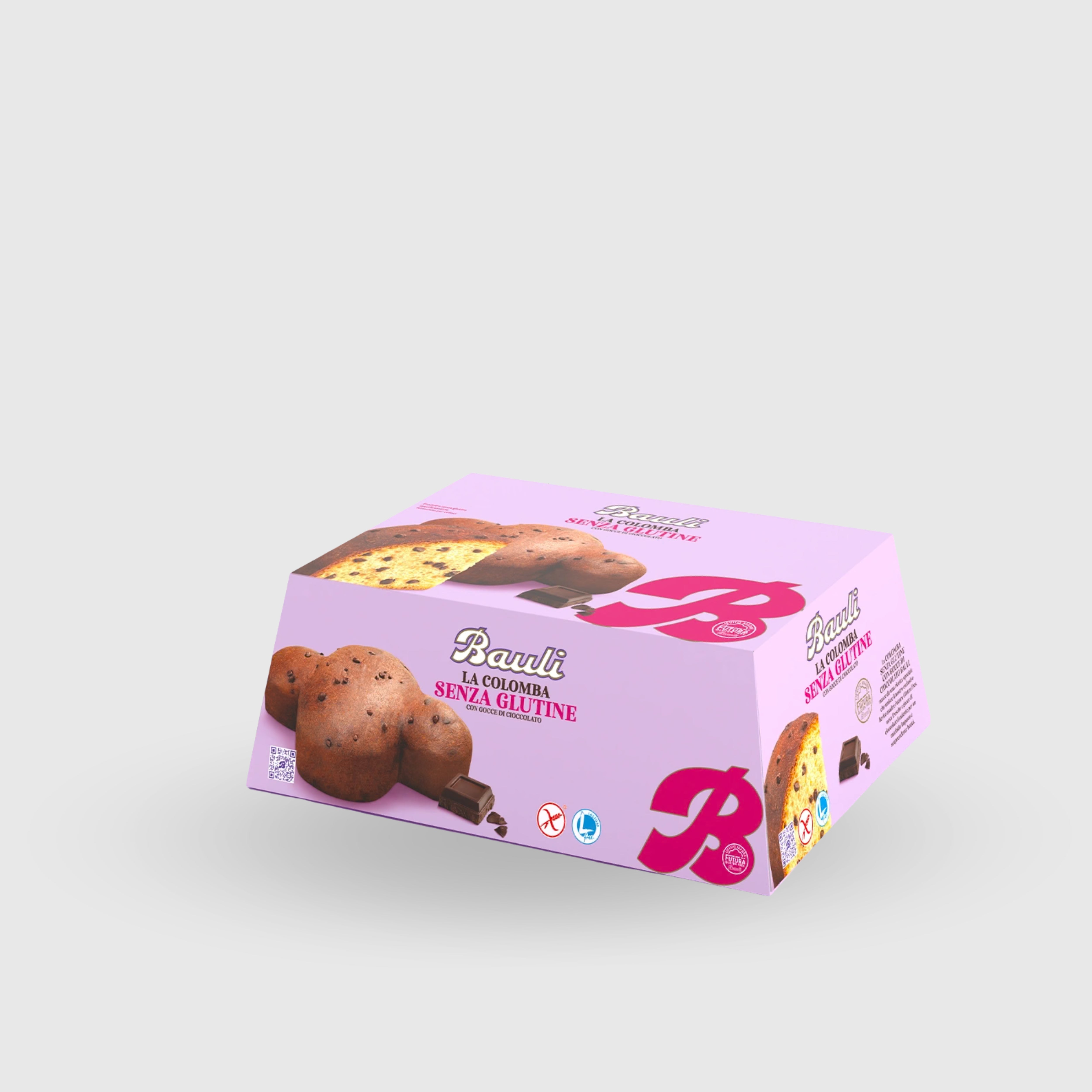 Colomba Senza Glutine e Senza Lattosio Bauli 450g