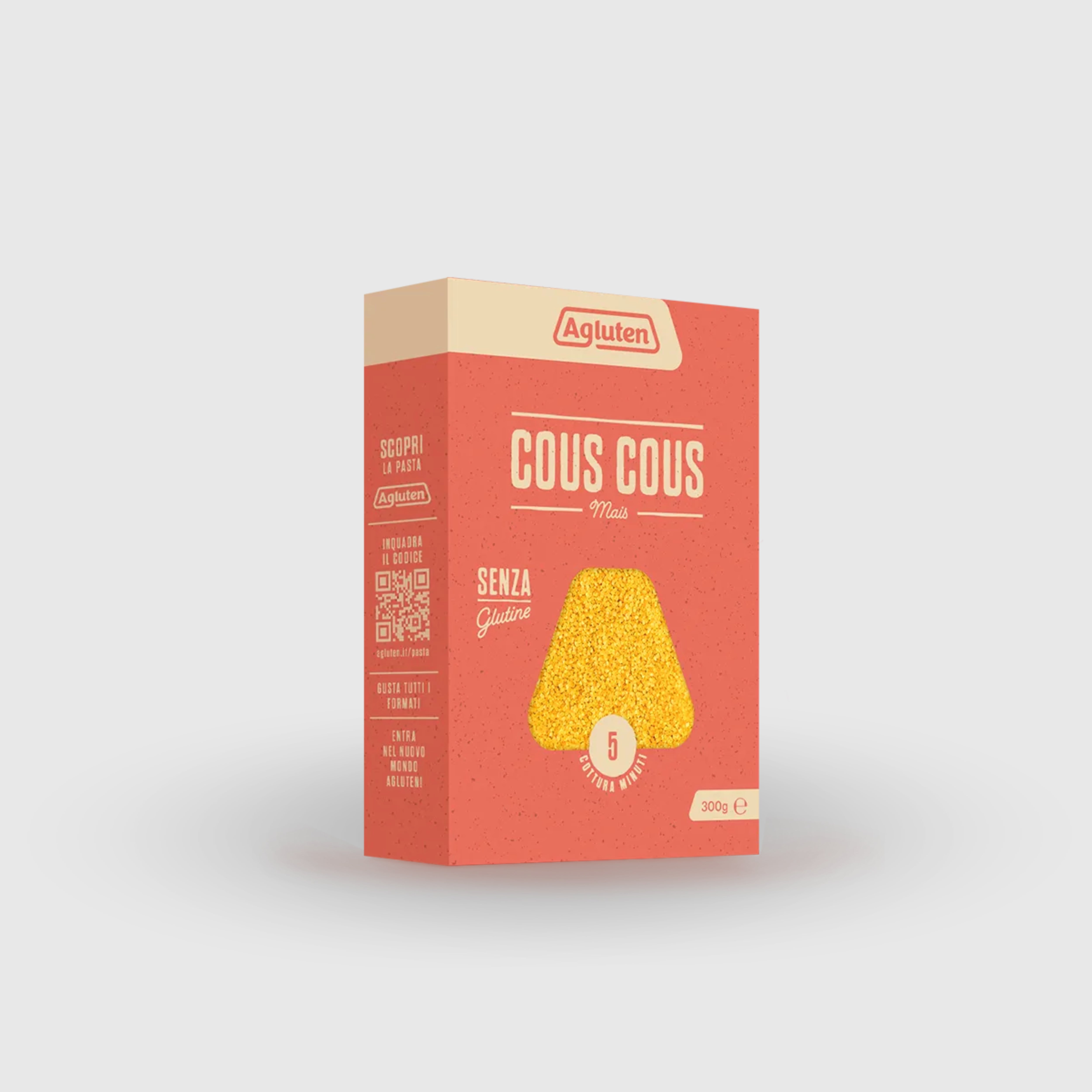 Glutenfreier Mais-Couscous Agluten 300g