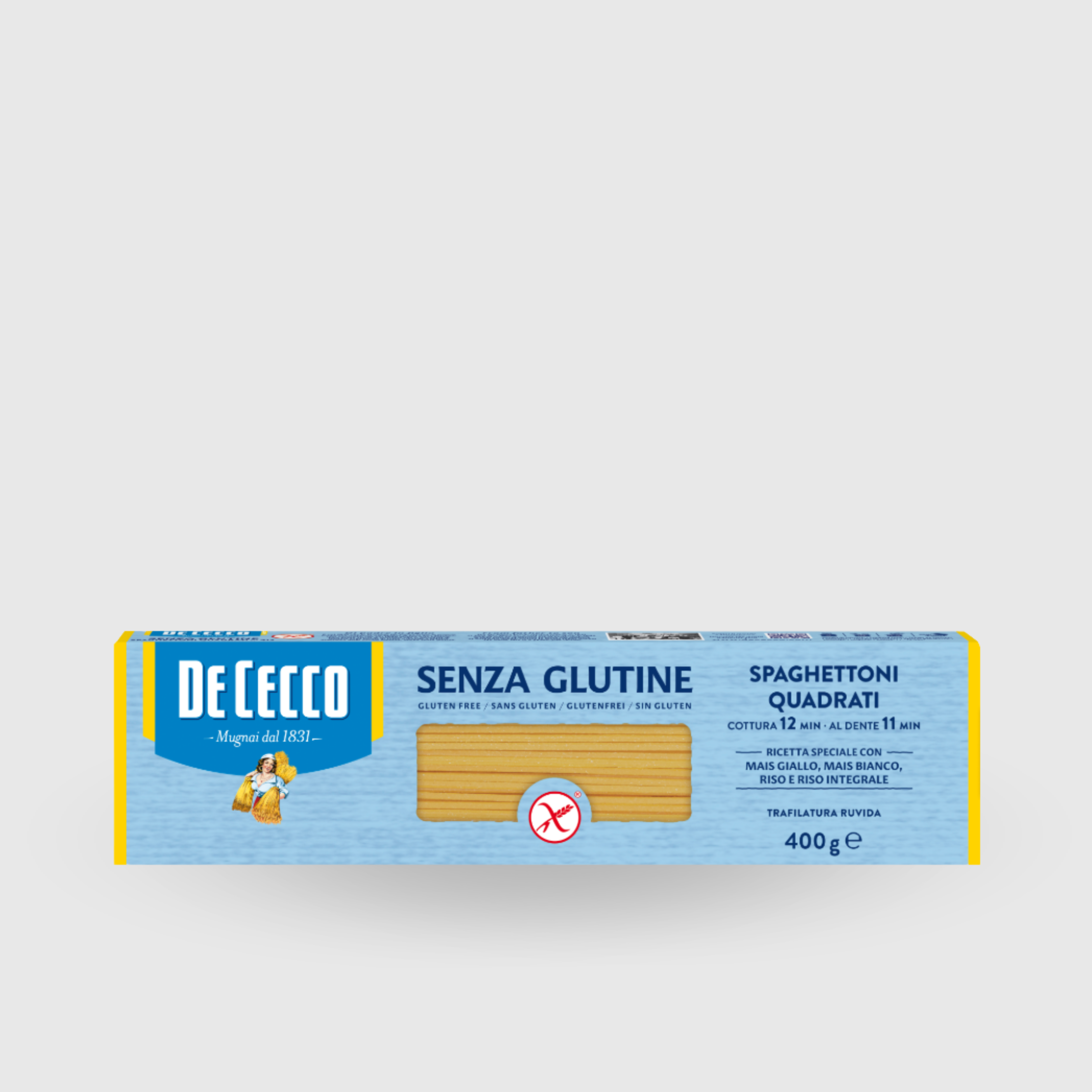 Spaghettoni Carré n°413 De Cecco Sans Gluten 400g