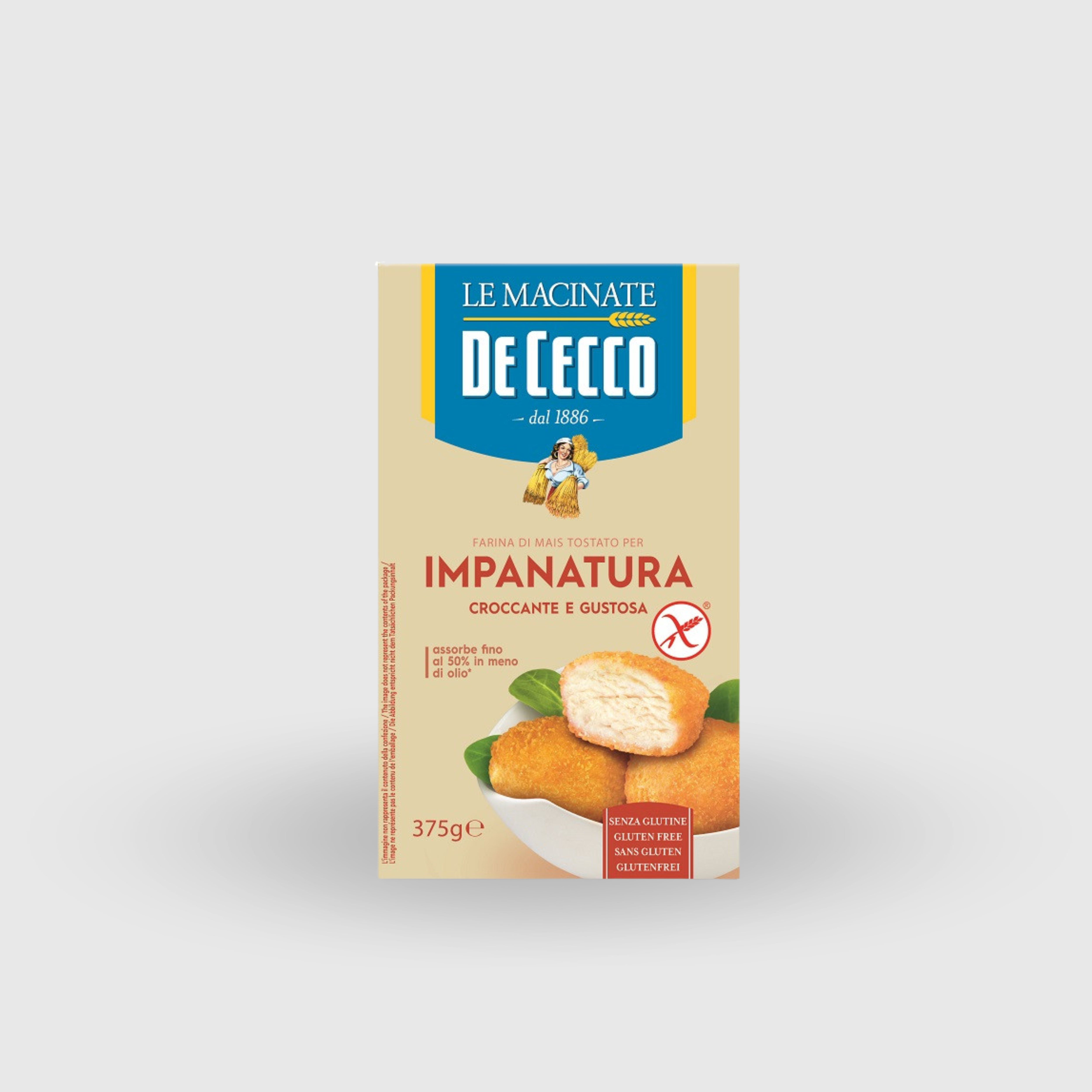 Impanatura De Cecco Senza Glutine 375g