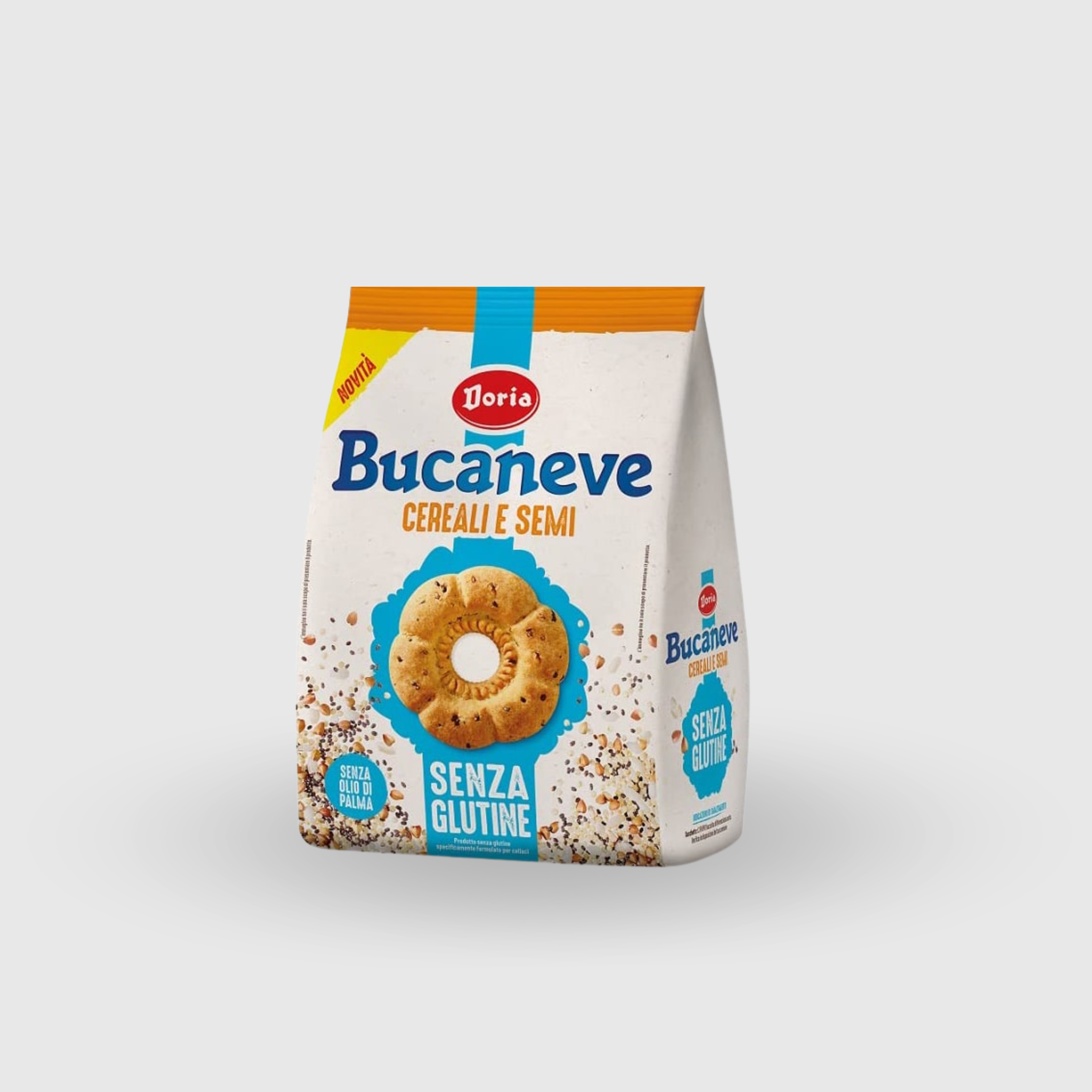 Bucaneve Cereali e Semi Doria Senza Glutine 200g