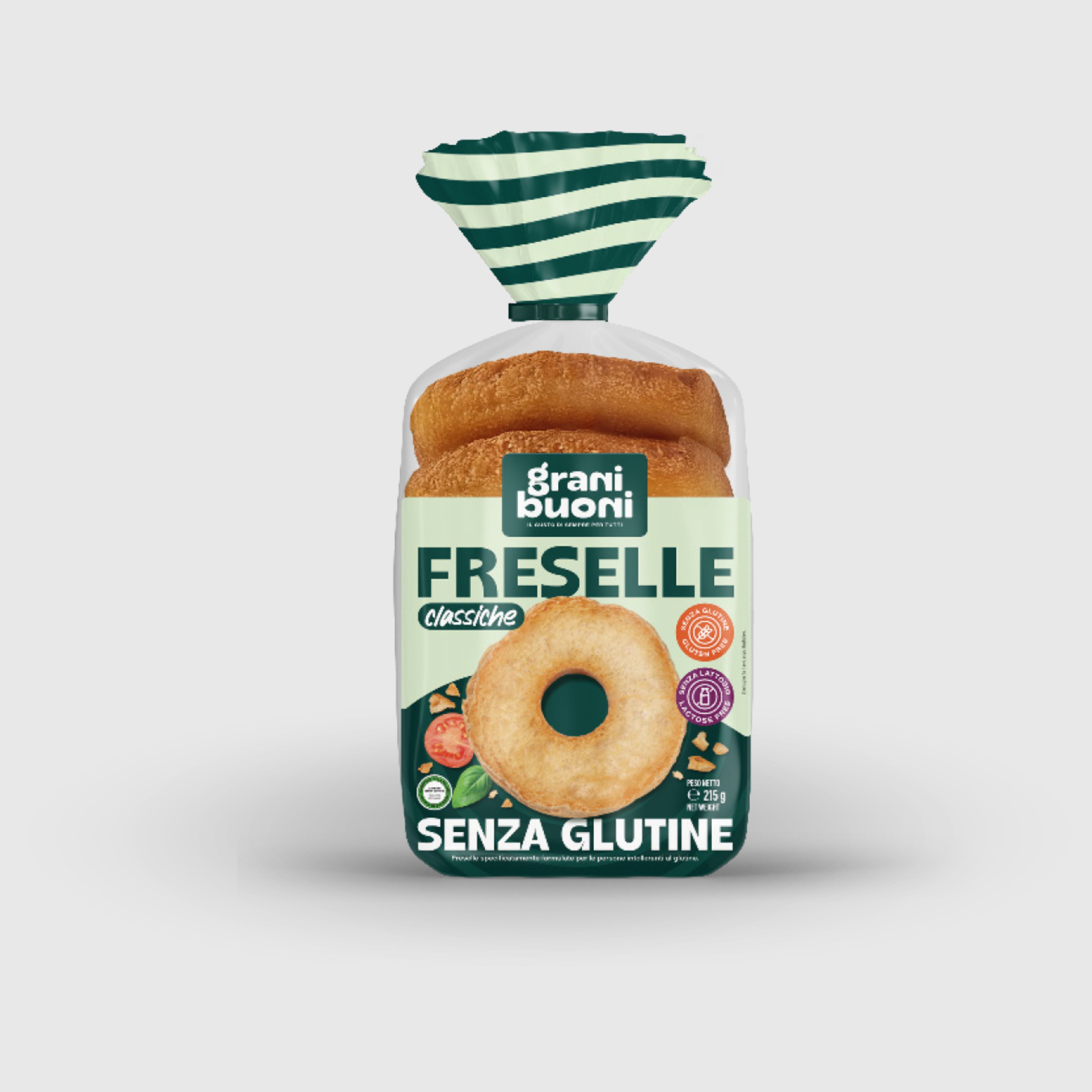 Freselle Classiche Senza Glutine e Senza Lattosio Granibuoni 140g