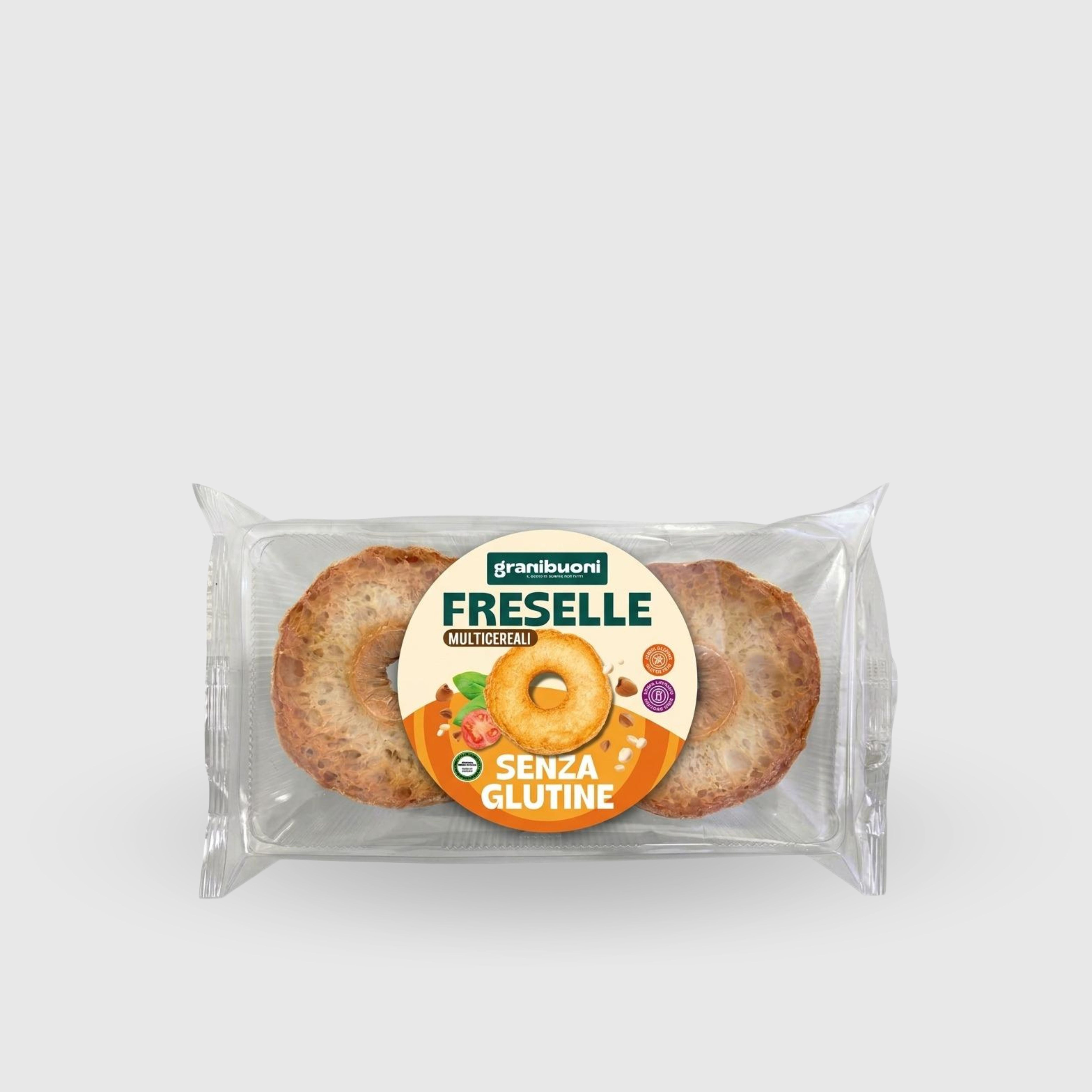 Freselle Multicereali Senza Glutine e Senza Lattosio Granibuoni 140g