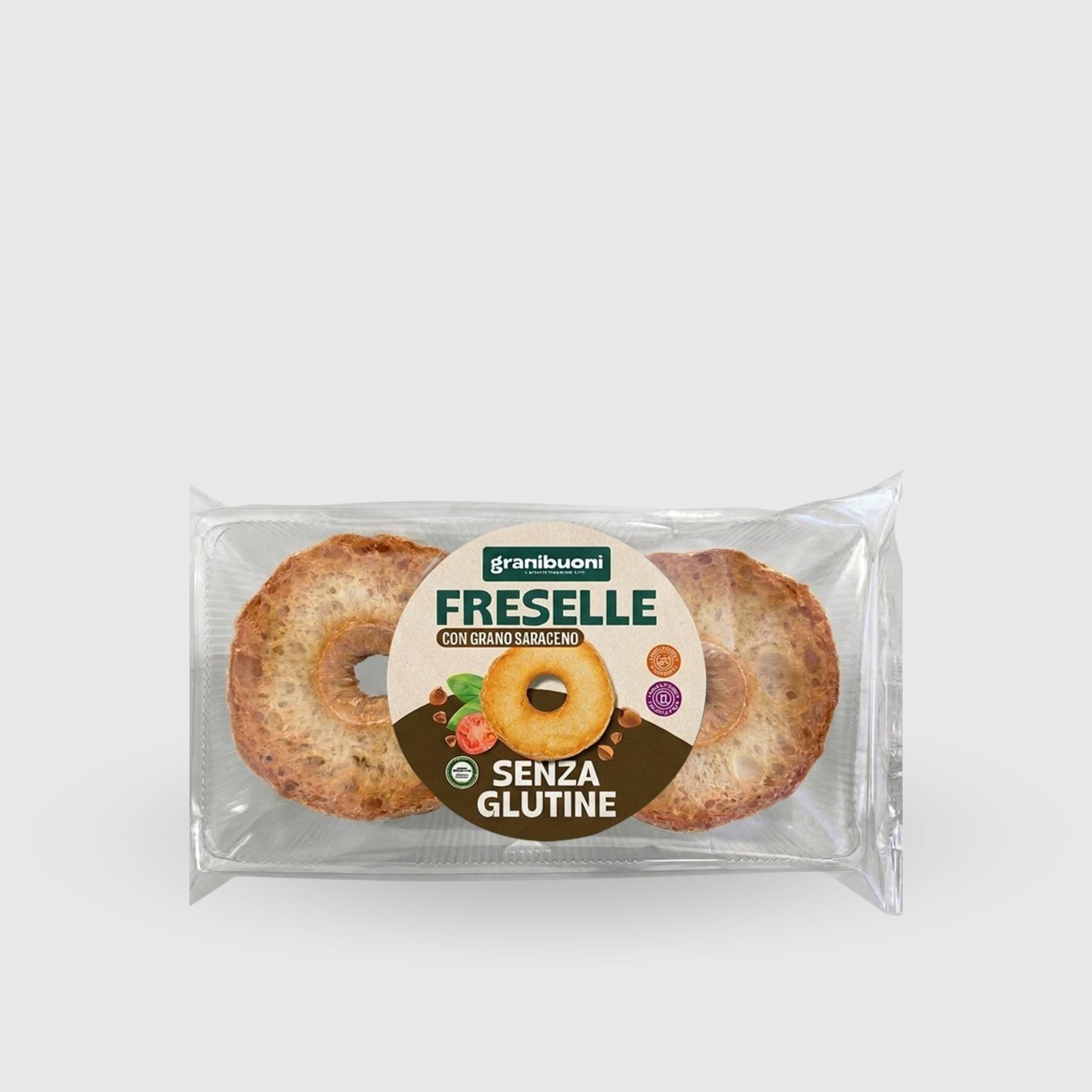 Freselle au Sarrasin Sans Gluten et Sans Lactose Granibuoni 140g