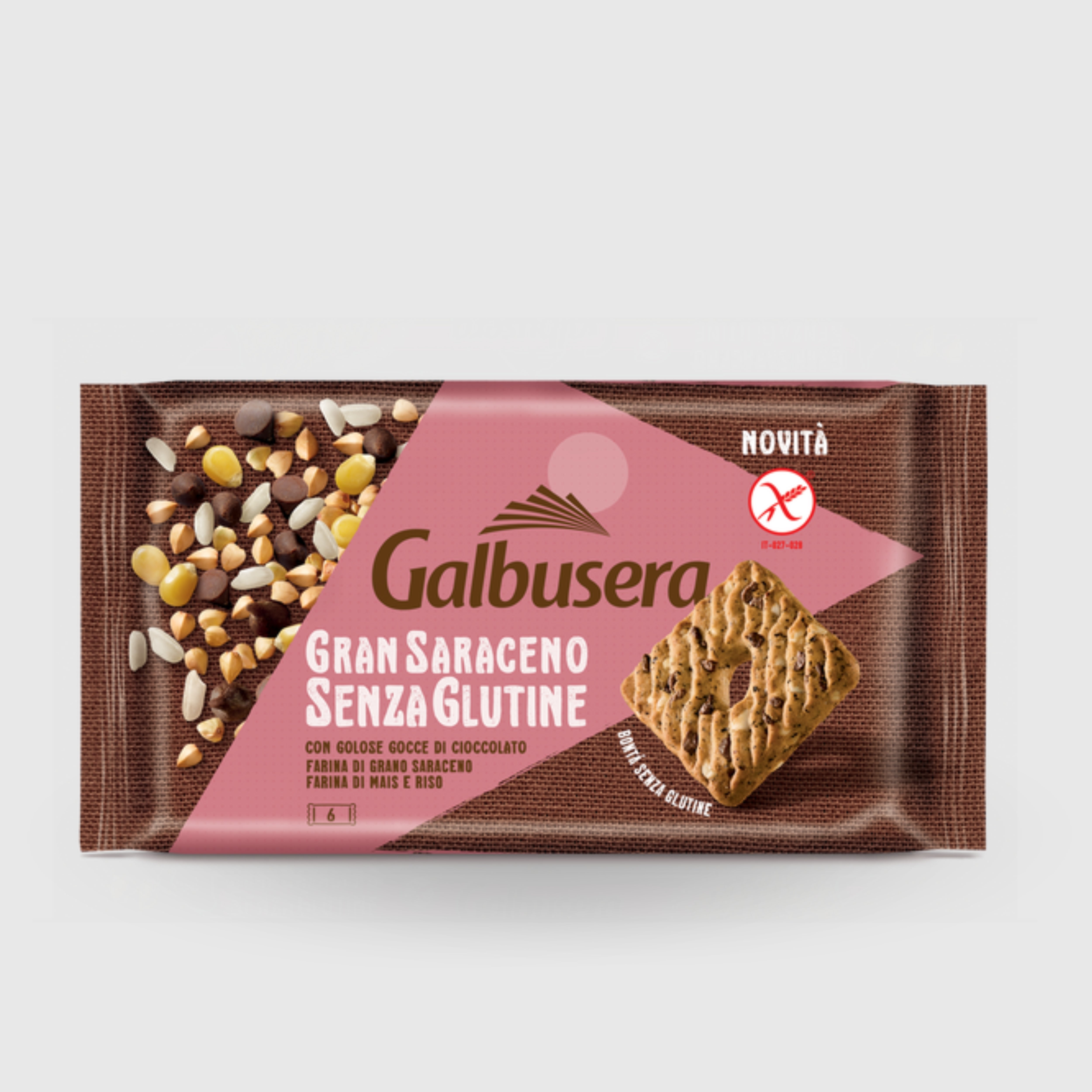 Frollino al Grano Saraceno Senza Glutine Galbusera 260g