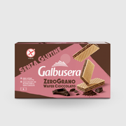 Galbusera Wafer au chocolat Zerograno 180g Sans gluten et sans lactose
