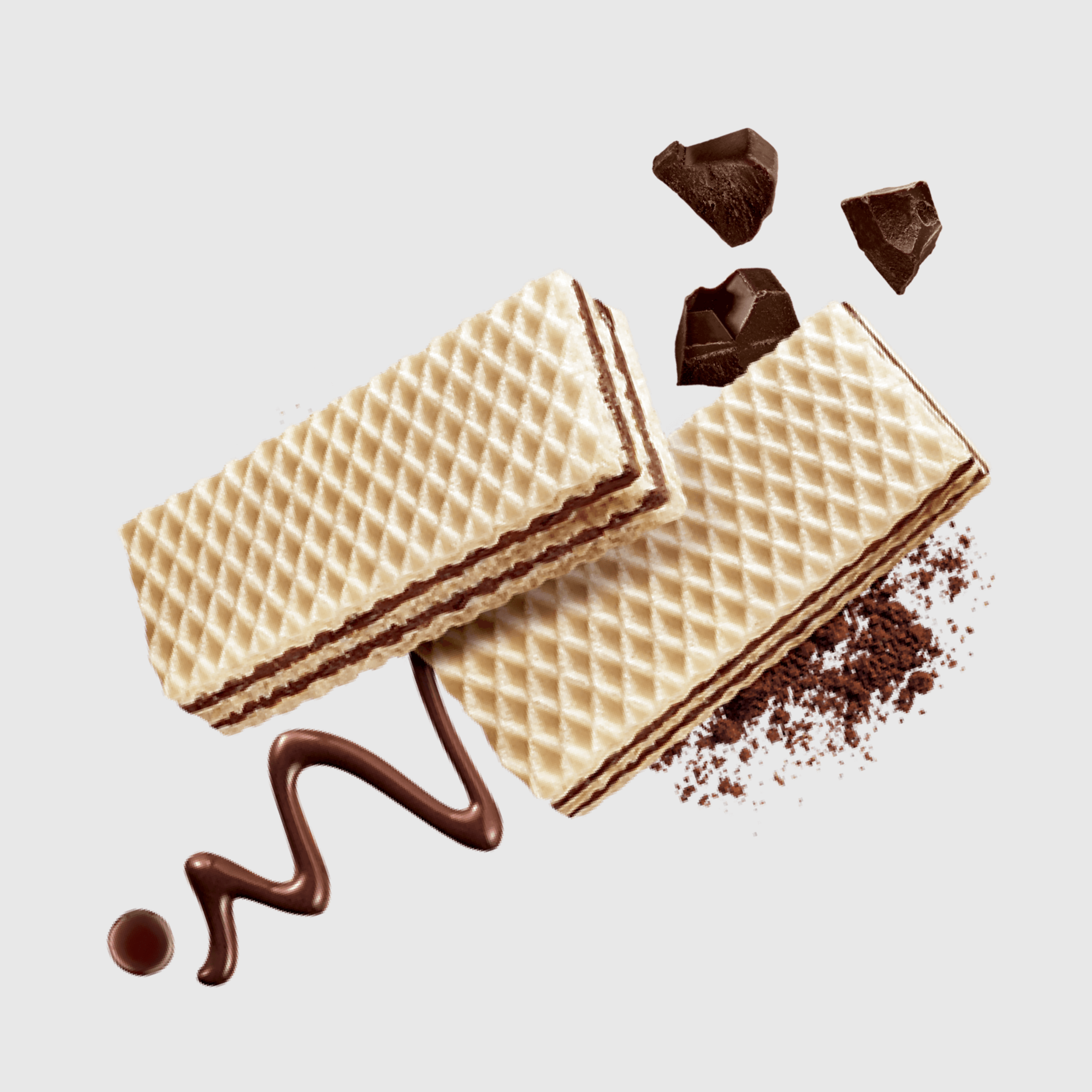 Galbusera Wafer au chocolat Zerograno 180g Sans gluten et sans lactose