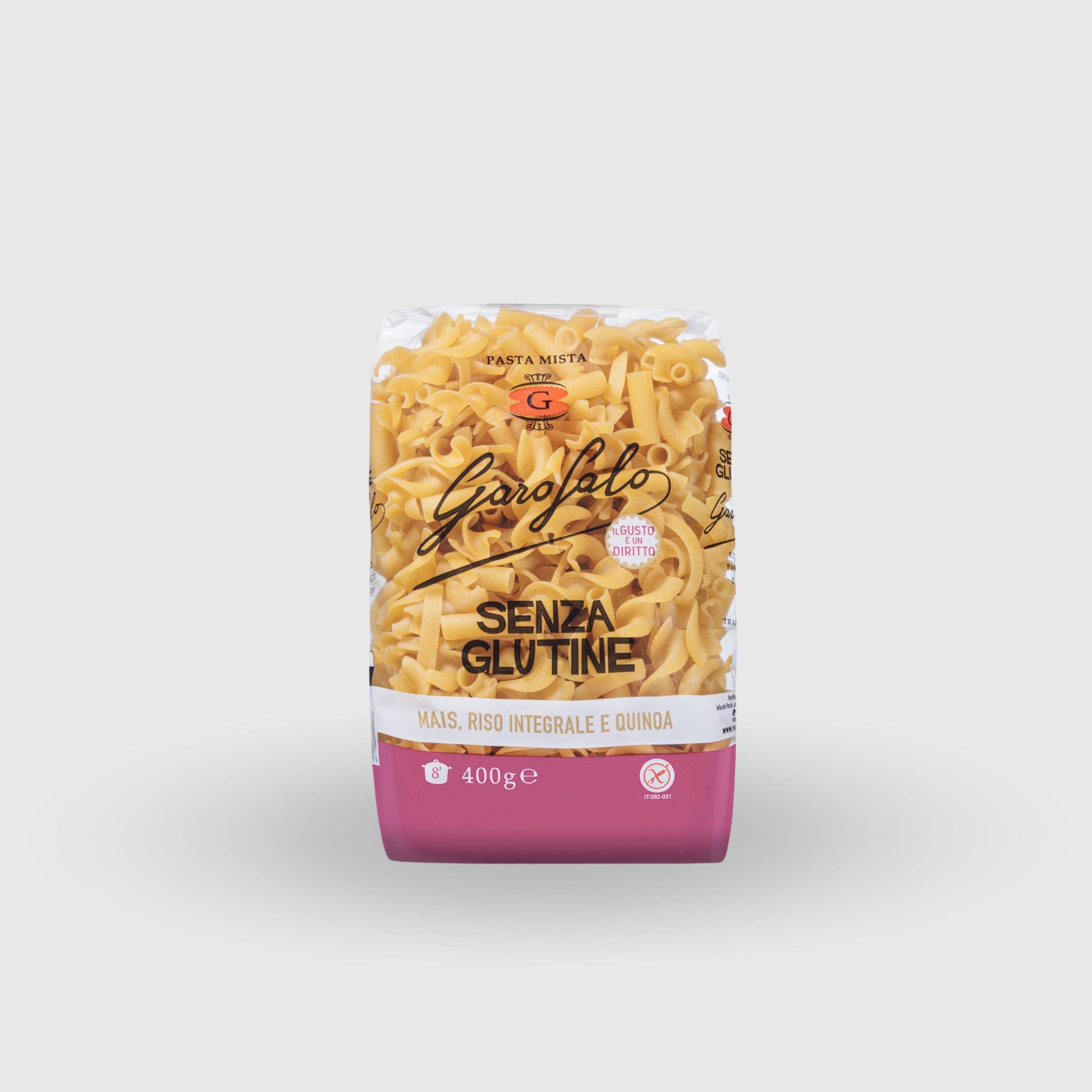 Pasta Mixta Garofalo sin Gluten 400g