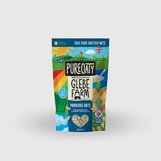 Glebe Farm Oat Porridge Gluten Free &amp; Dairy Free Vegan 450g