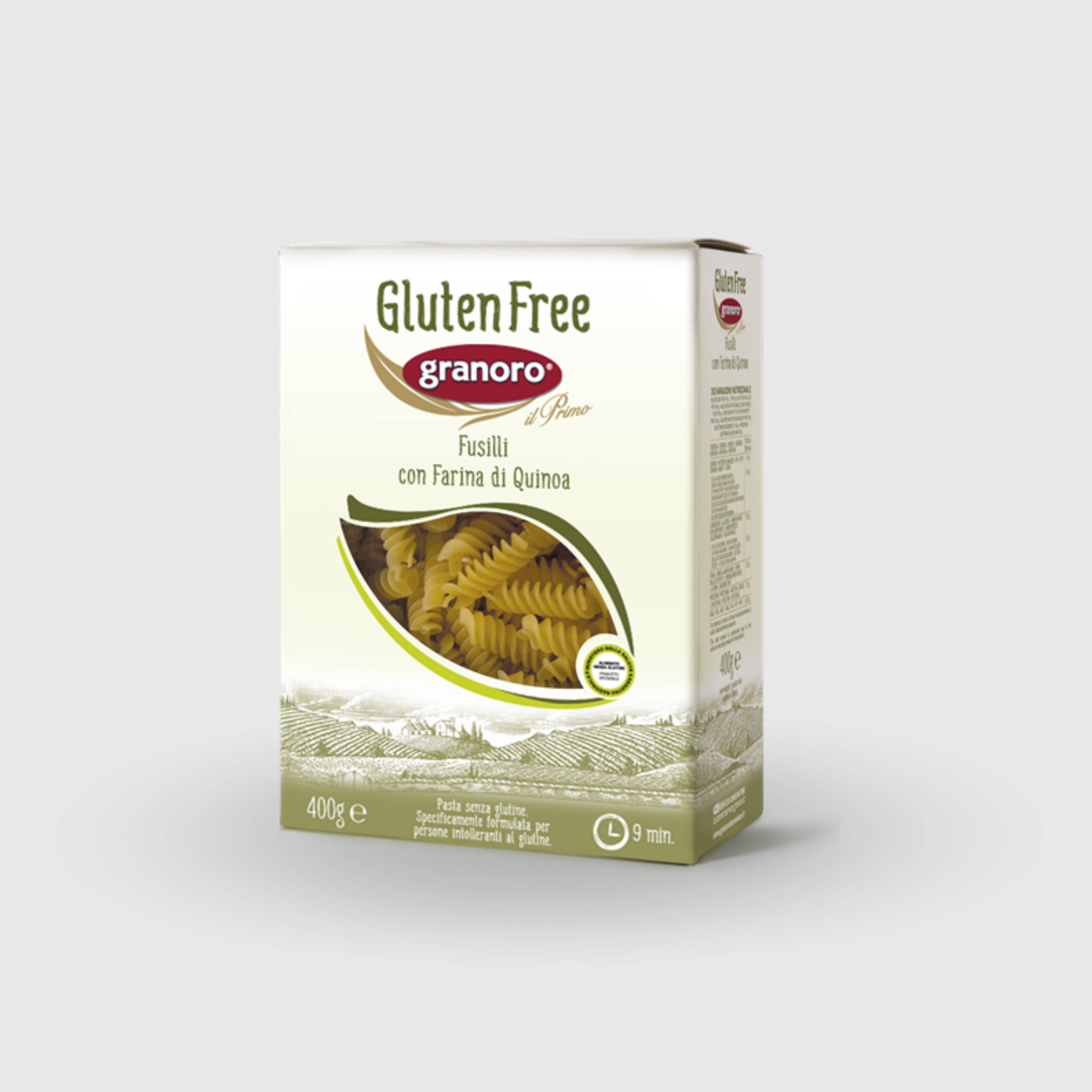 Fusilli sans gluten au quinoa Granoro 400g