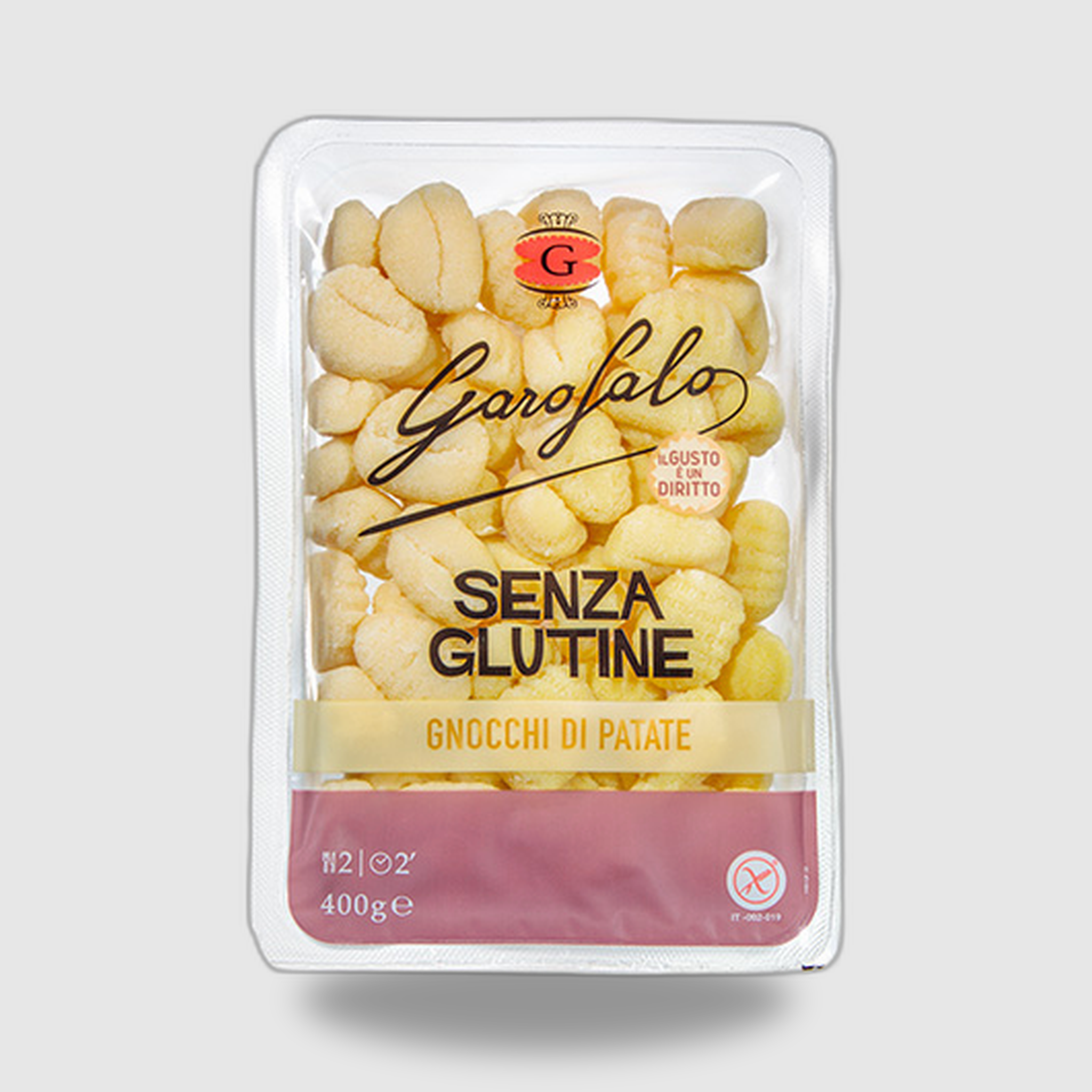 Gnocchi di Patate Garofalo Senza Glutine 400g - nuovo pack