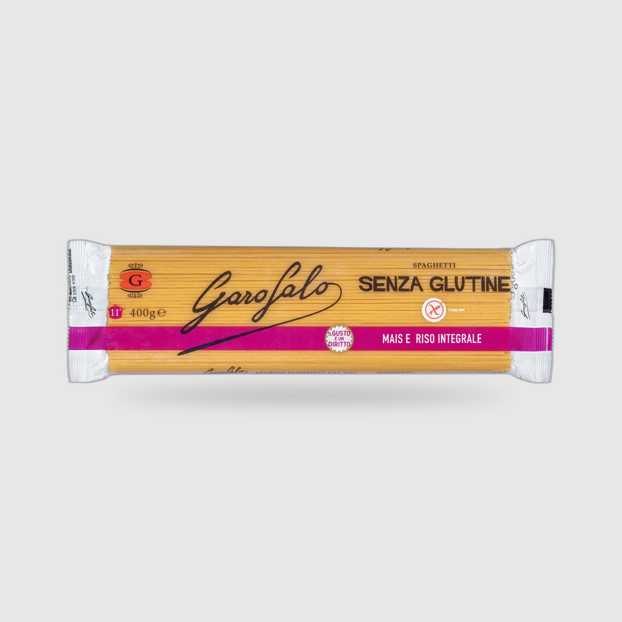 Spaghetti Garofalo Senza Glutine 400g - nuovo pack mais e riso integrale
