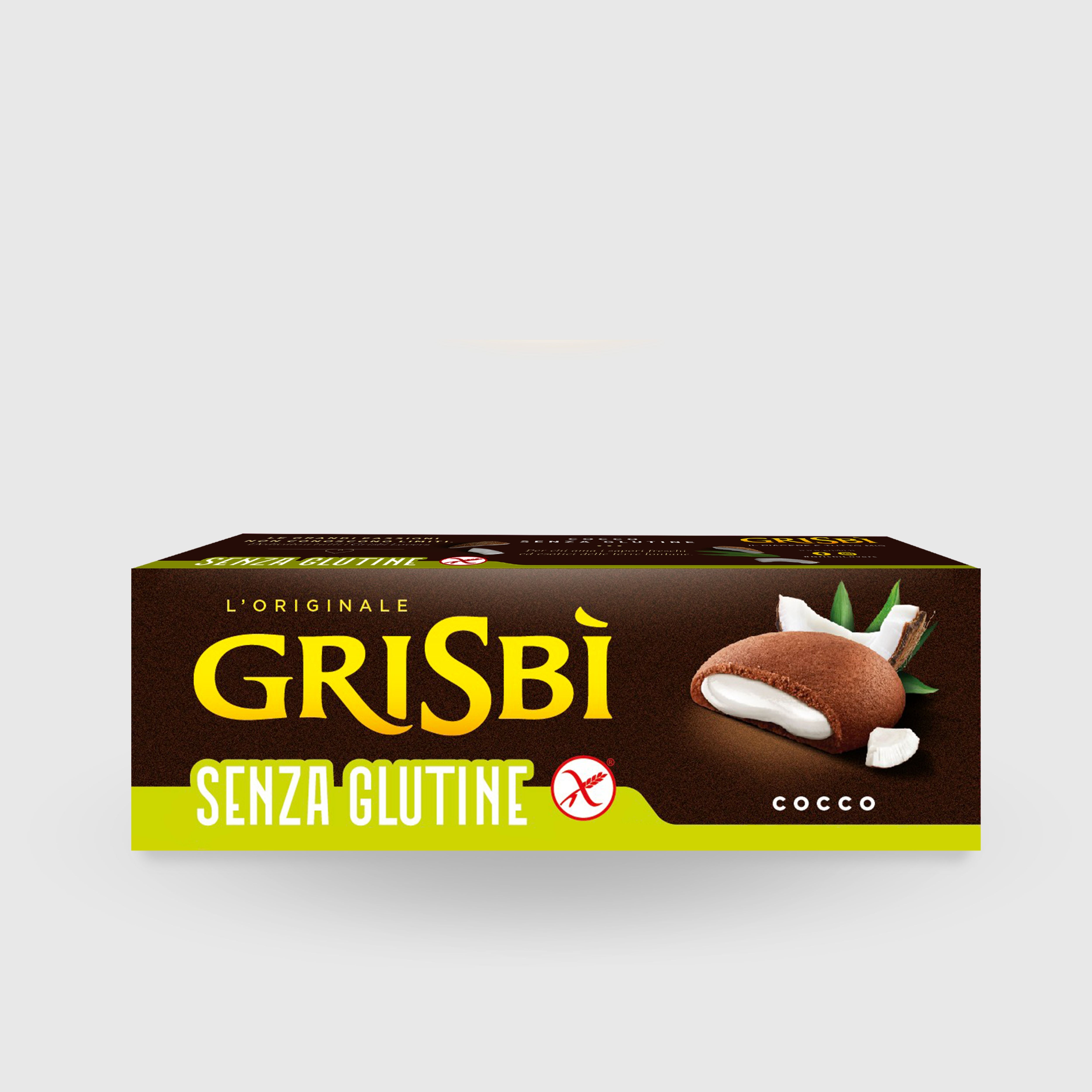 Grisbì Biscotti al Cocco Senza Glutine 150g