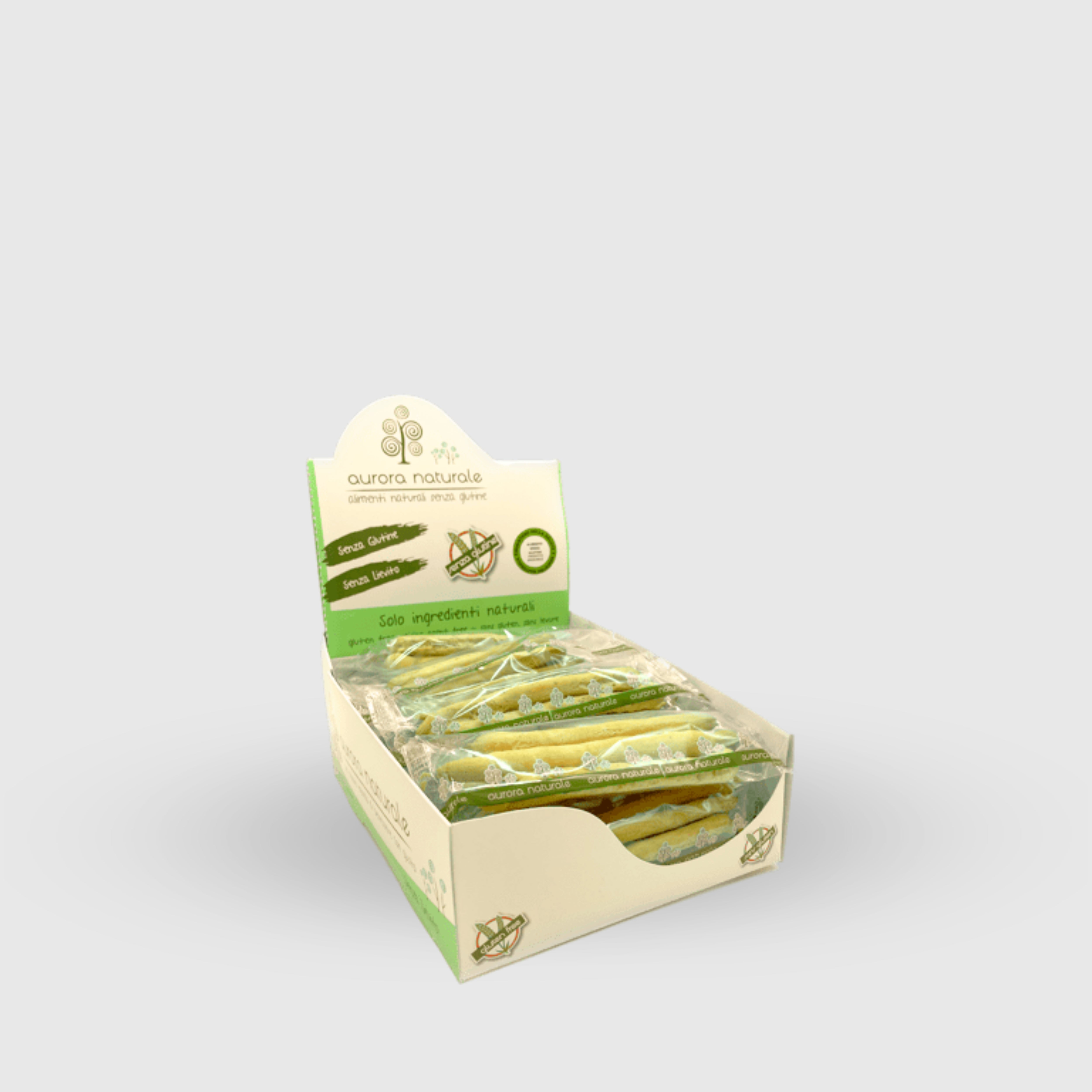 Grissini Monodose Senza Glutine Aurora Naturale 30g