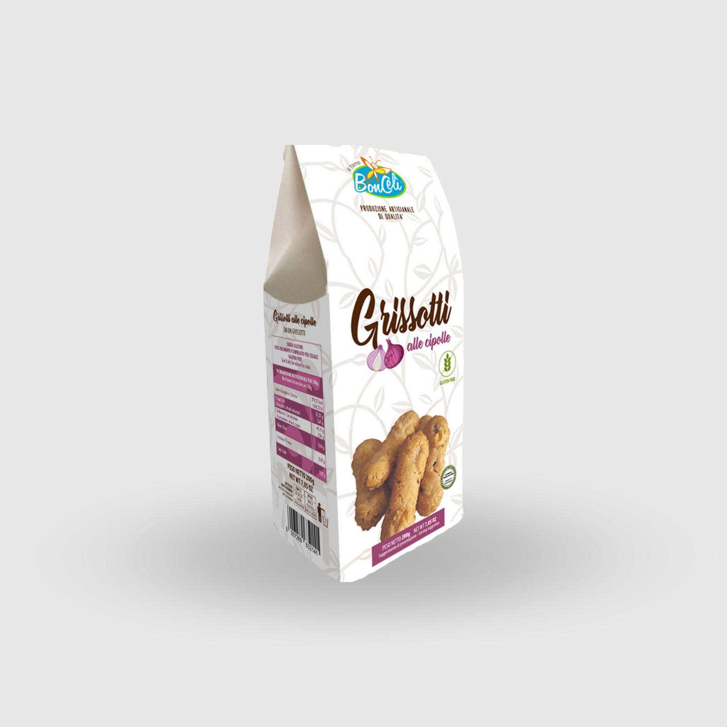 Onion Grissotti Gluten Free 200g
