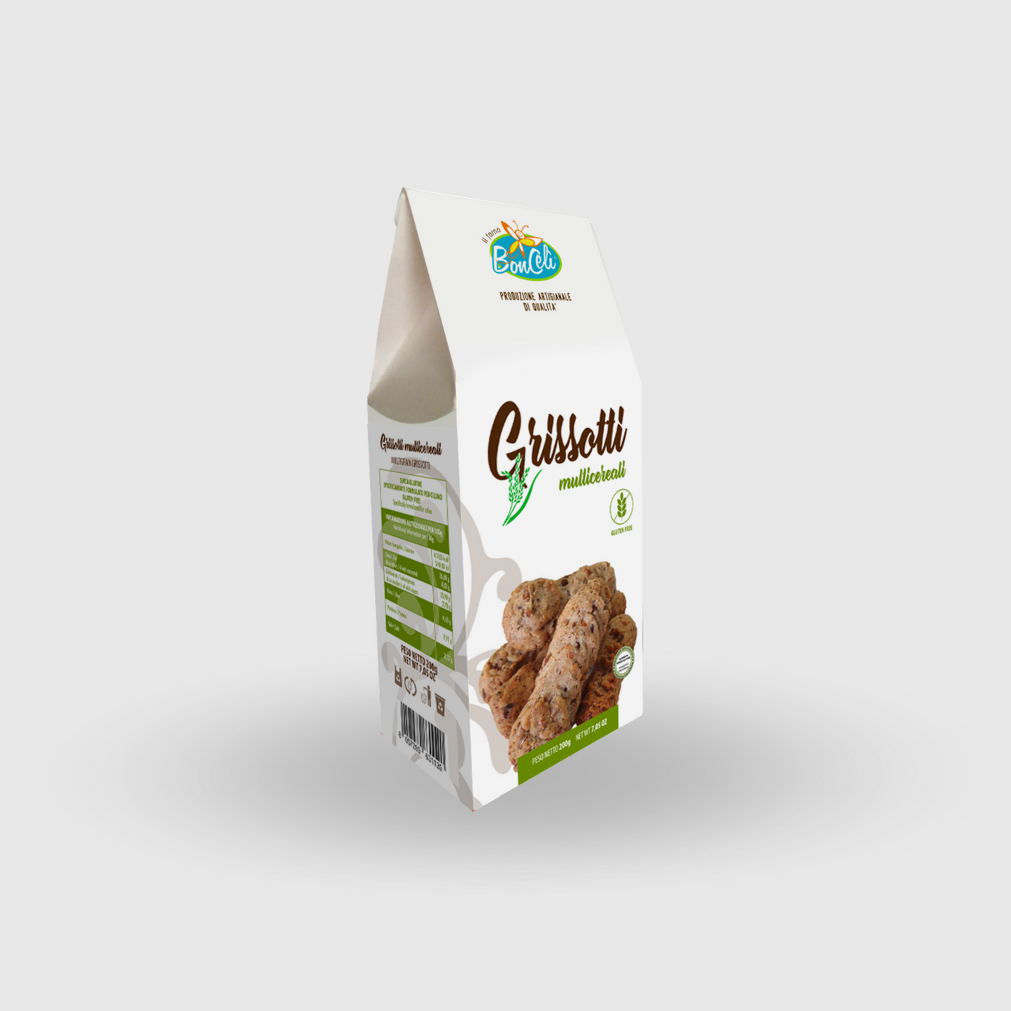 Multicereal Grissotti Gluten Free 200g