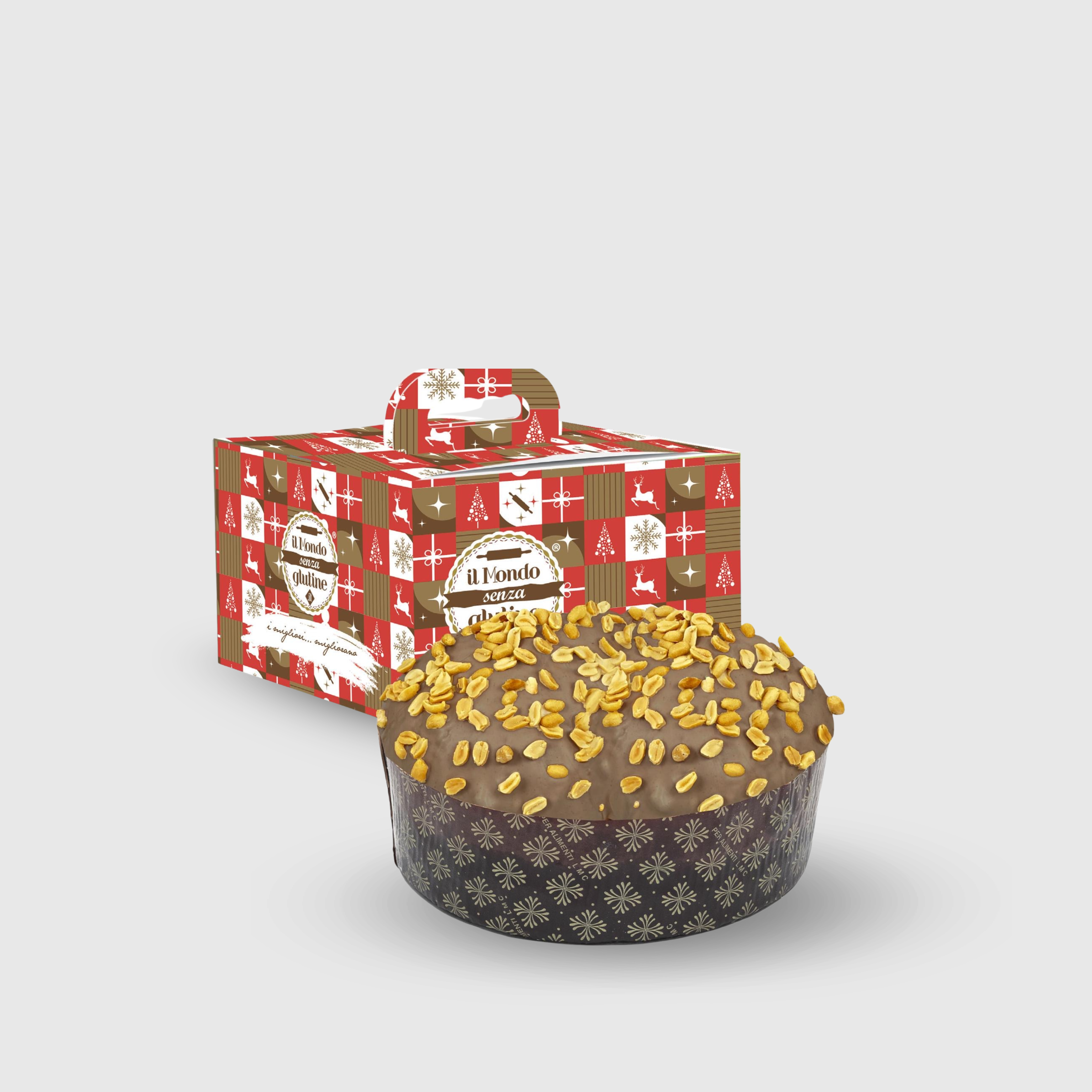 Gluten-Free Peanut and Caramel Panettone 500g