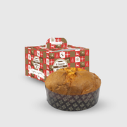 Panettone con Albicocche del Vesuvio Senza Glutine e Senza Latte 500g