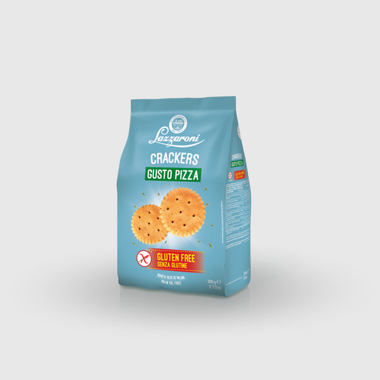 Crackers Pizza  flavor Gluten Free 200g