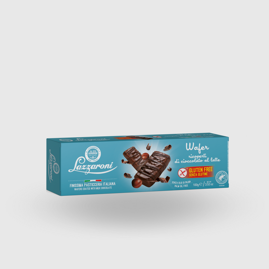 Milk Chocolate Covered Wafers Gluten Free 100g