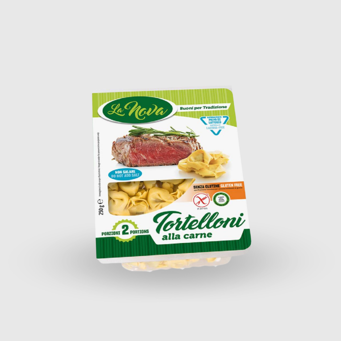 Gluten Free Meat Tortellini La Nova 250g