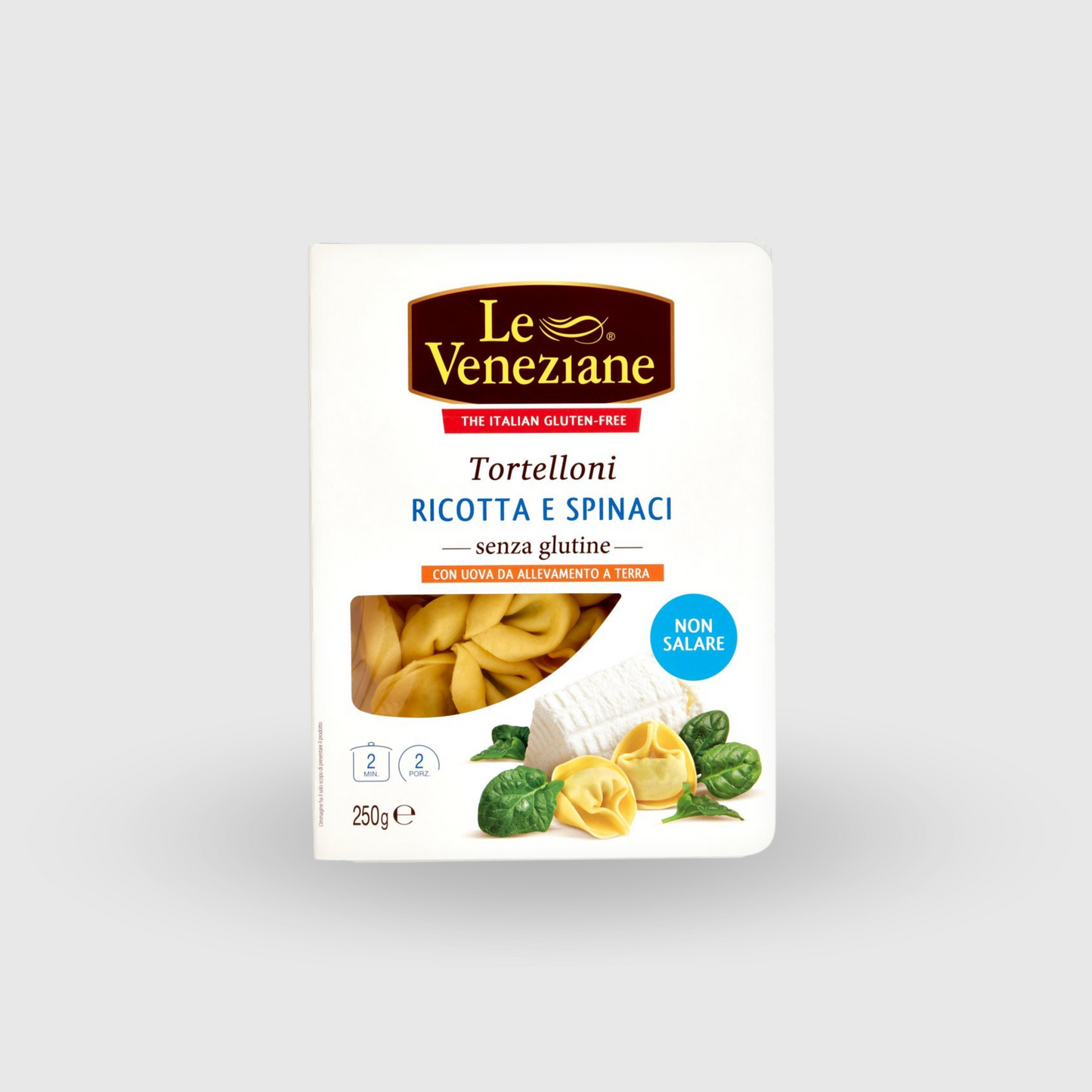 Tortelloni mit Ricotta und Spinat Glutenfrei La Veneziana 250g
