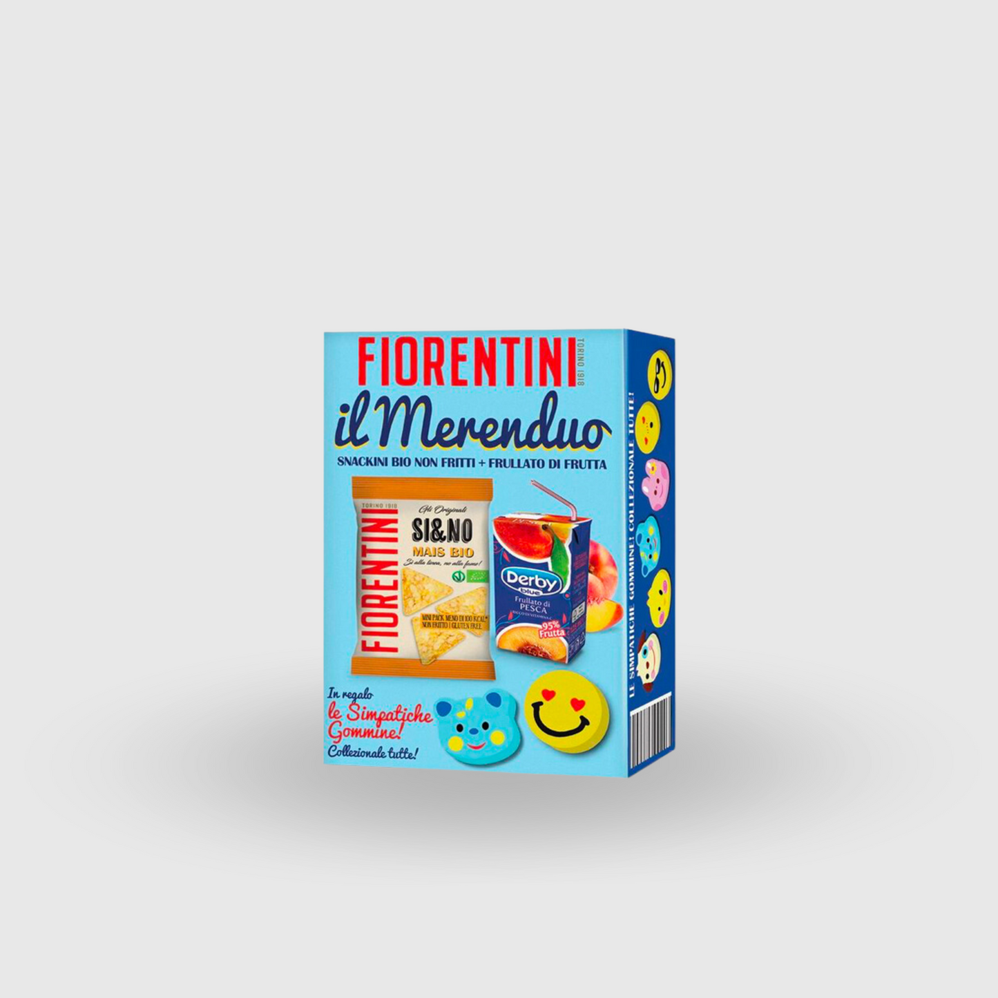 Merenduo: Bio Si&No di Mais + Frullato di Frutta 150g Senza Glutine